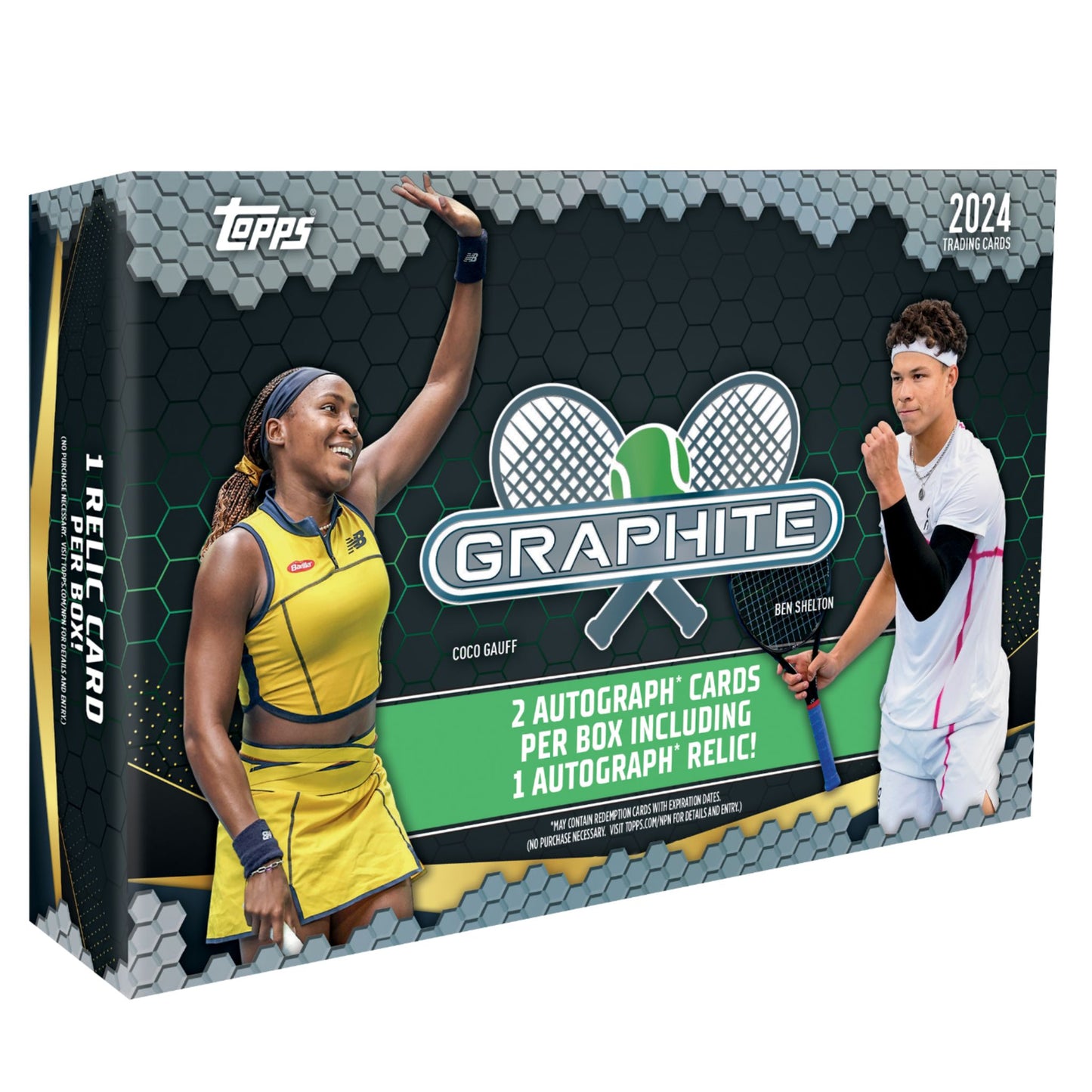 2024 Topps Graphite Tennis Hobby Box - Trading Card Market