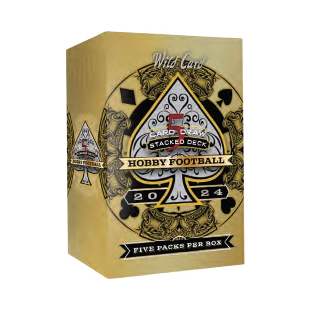 2024 Wild Card 5 Card Draw Stacked Deck Football Hobby Box - Trading Card Market