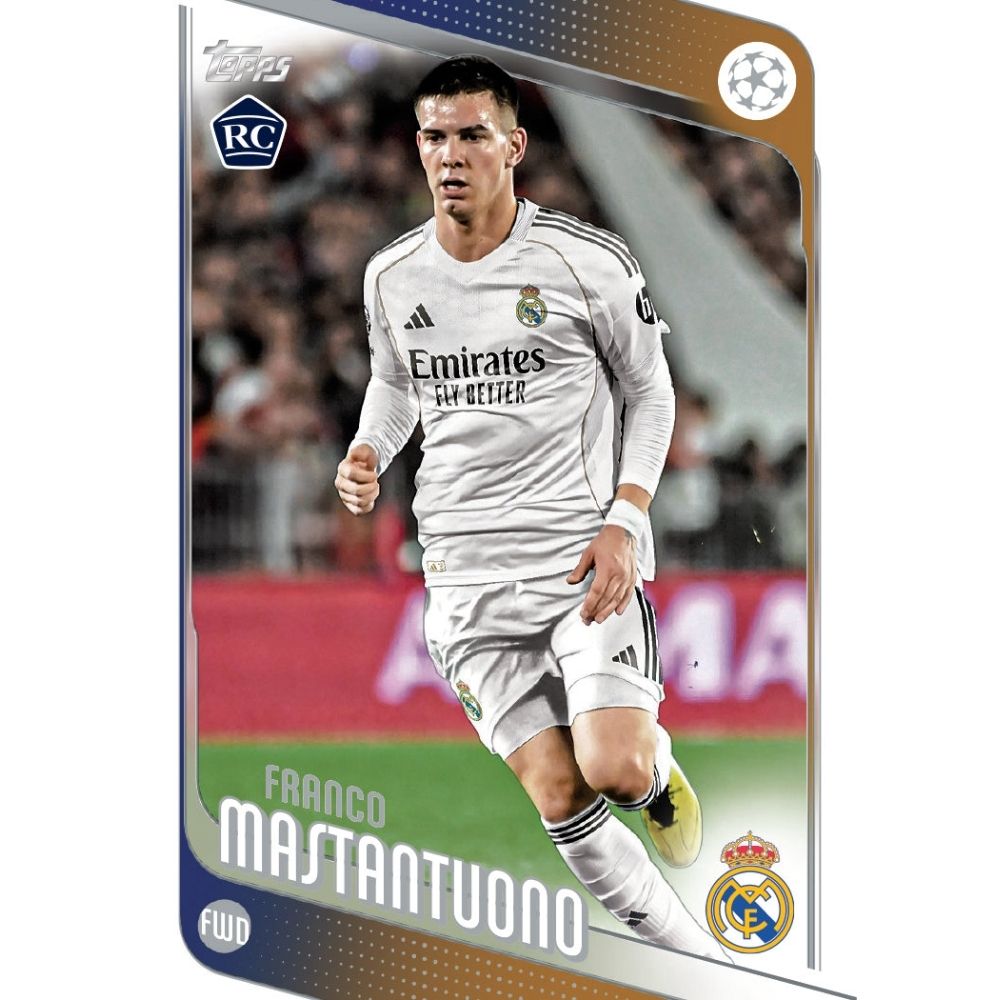 2025/26 Topps UEFA Club Competitions Soccer Hobby Box (Presell) - Trading Card Market