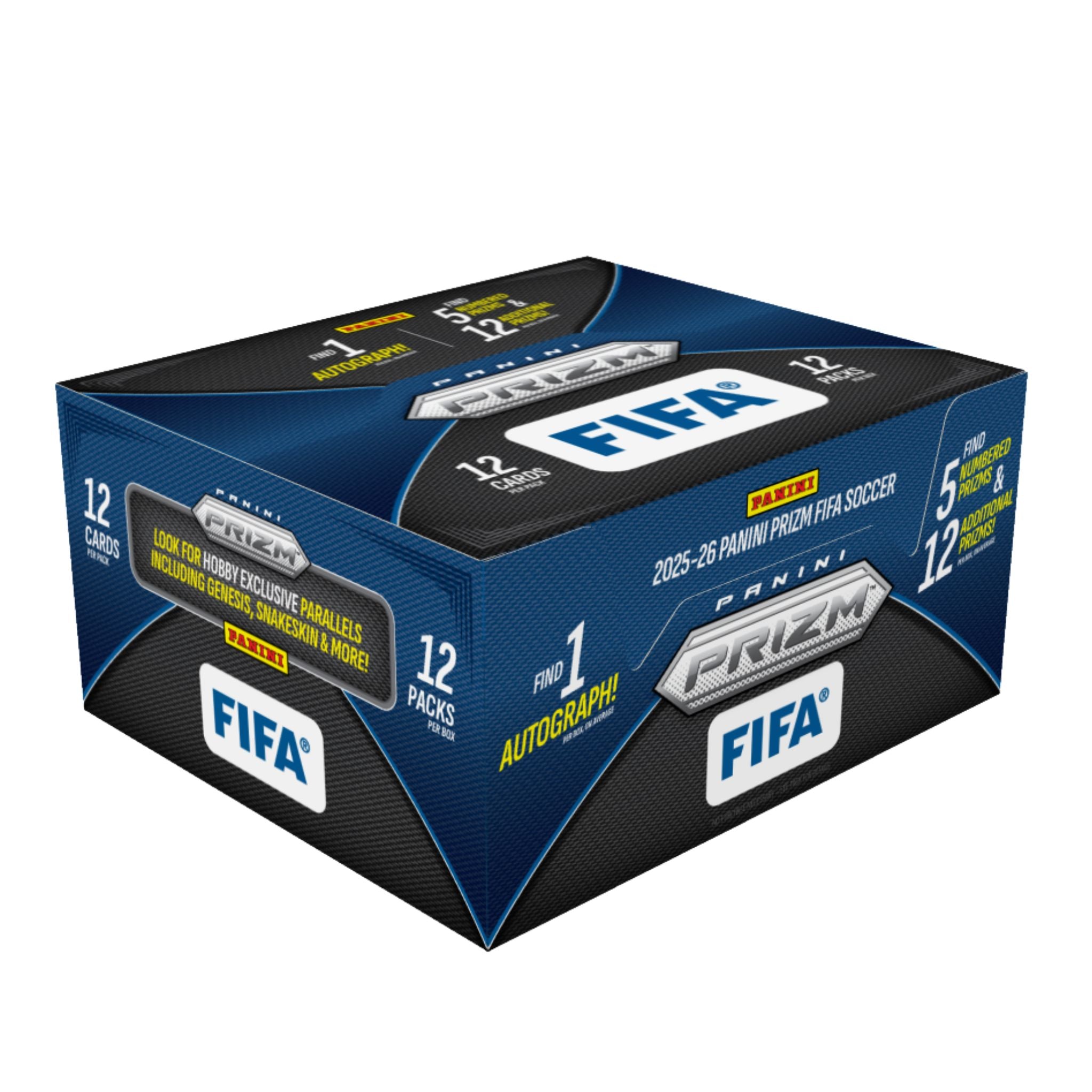 2025/26 Panini Prizm FIFA Soccer Hobby Box – Trading Card Market