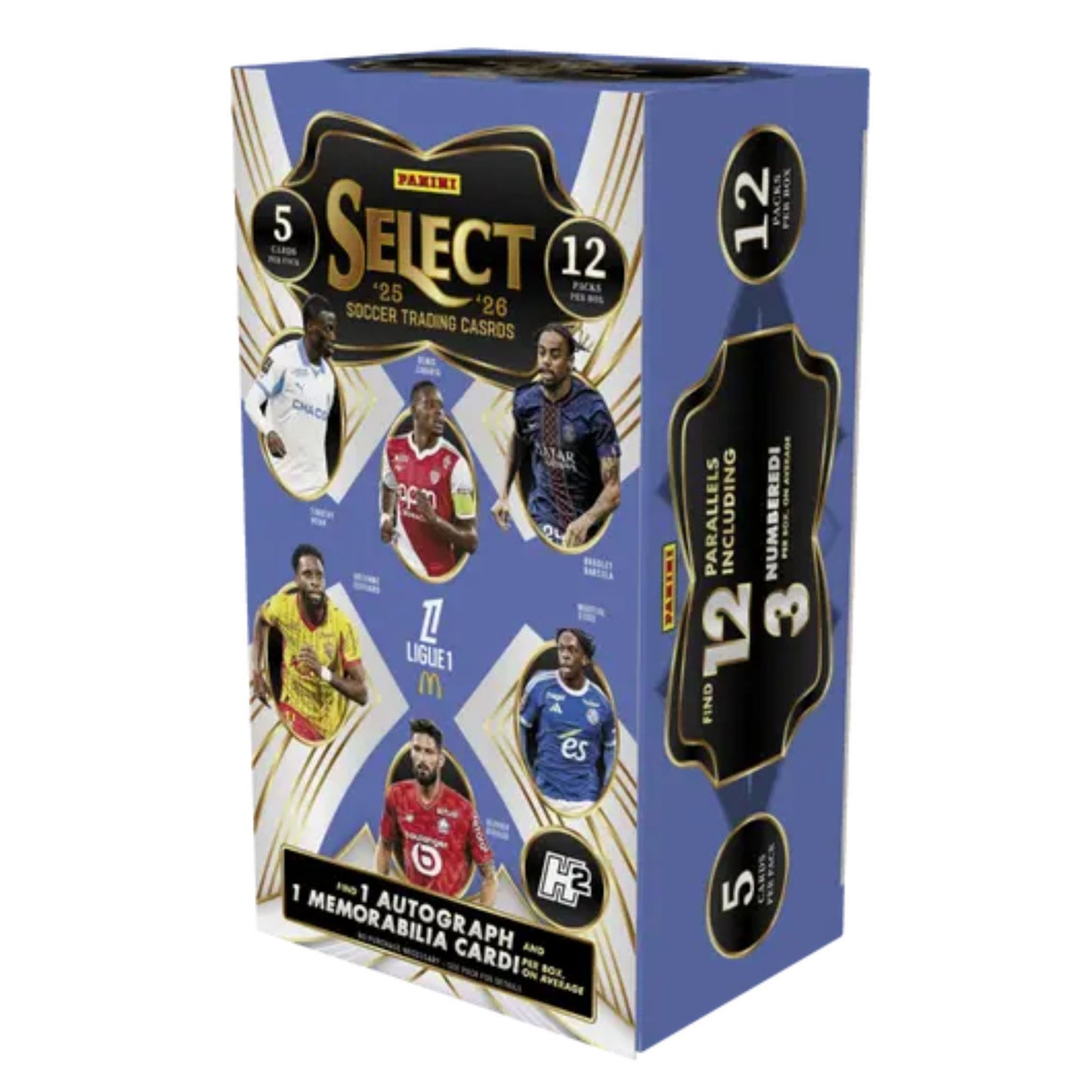 2025/26 Panini Select Ligue 1 Soccer H2 Box