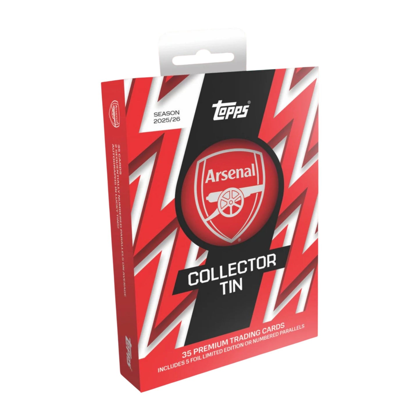 2025/26 Topps Arsenal Soccer Collector Tin - Trading Card Market