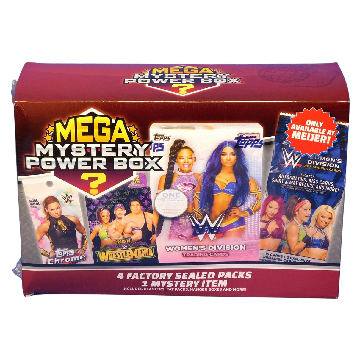 2023 Mega Mystery WWE Power Box - Trading Card Market
