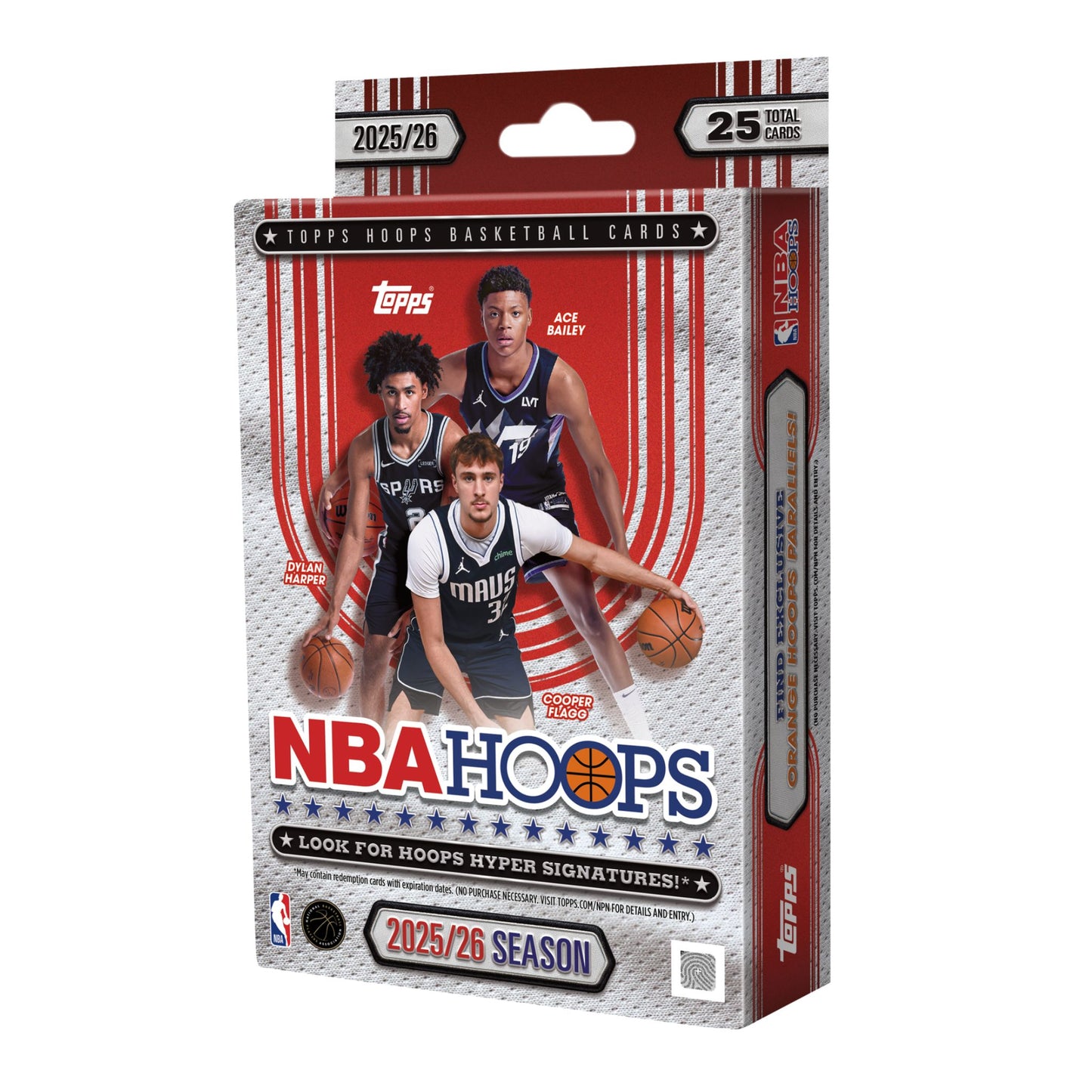 2025/26 Topps Hoops Basketball Hanger Box - Trading Card Market