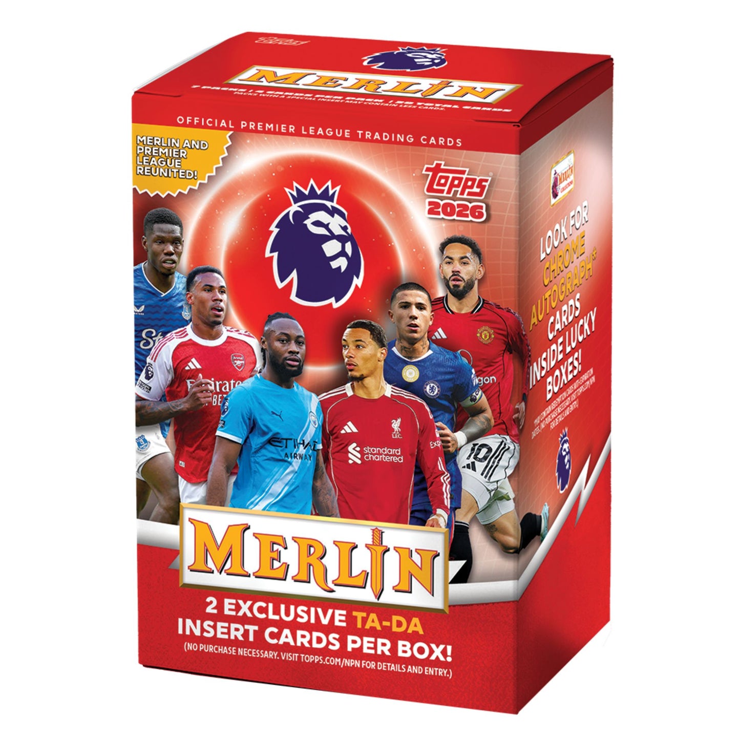 2025/26 Topps Merlin English Premier League Soccer Blaster Box - Trading Card Market
