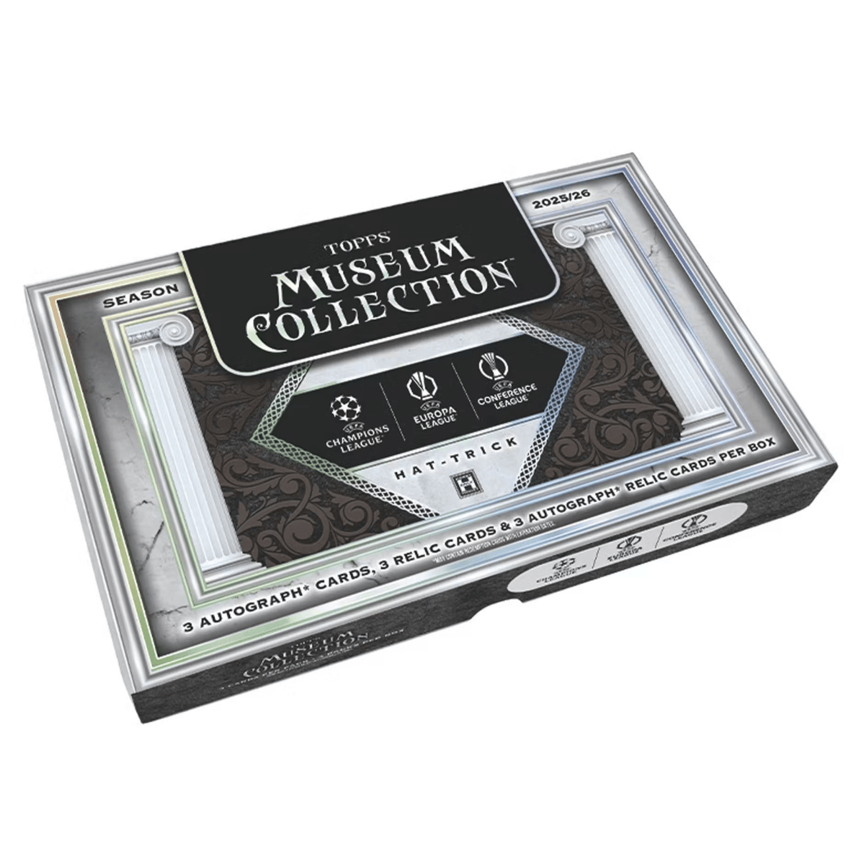 2025/26 Topps Museum Collection UEFA Soccer Hat Trick Box - Trading Card Market