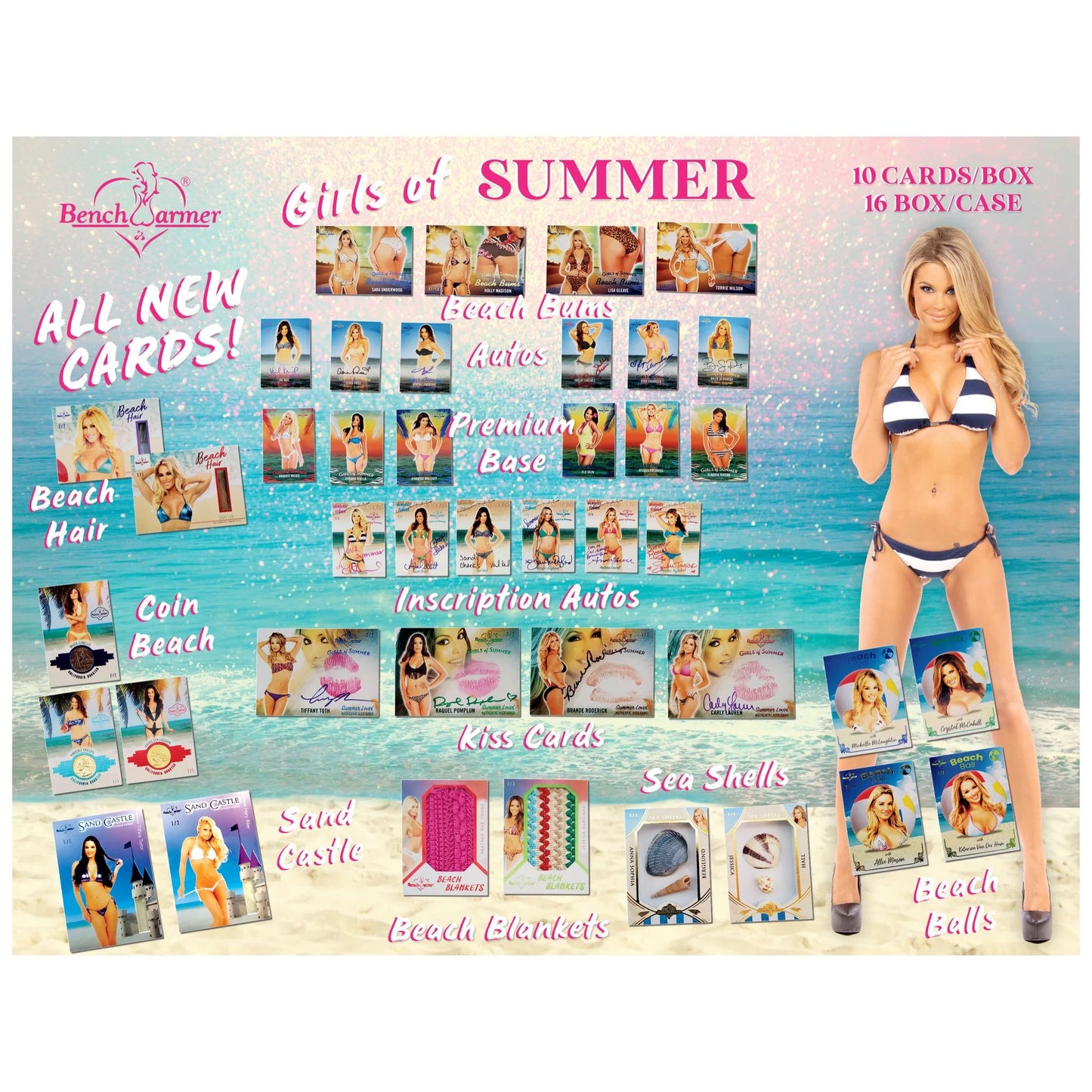 2025 Benchwarmer Girls of Summer Box (Back - to - School Sale) - Trading Card Market