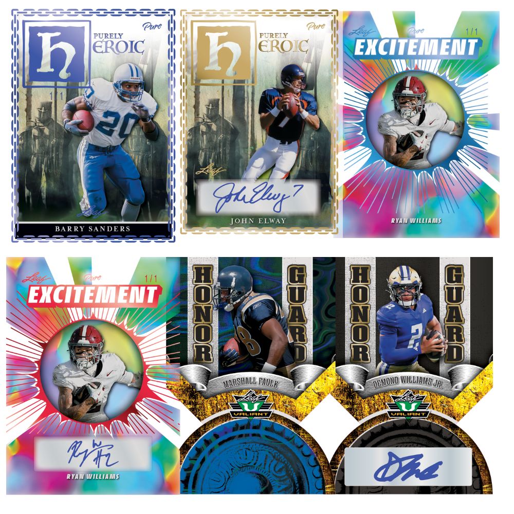 2025 Leaf Eclectic Signature Series Football Hobby Box - Trading Card Market