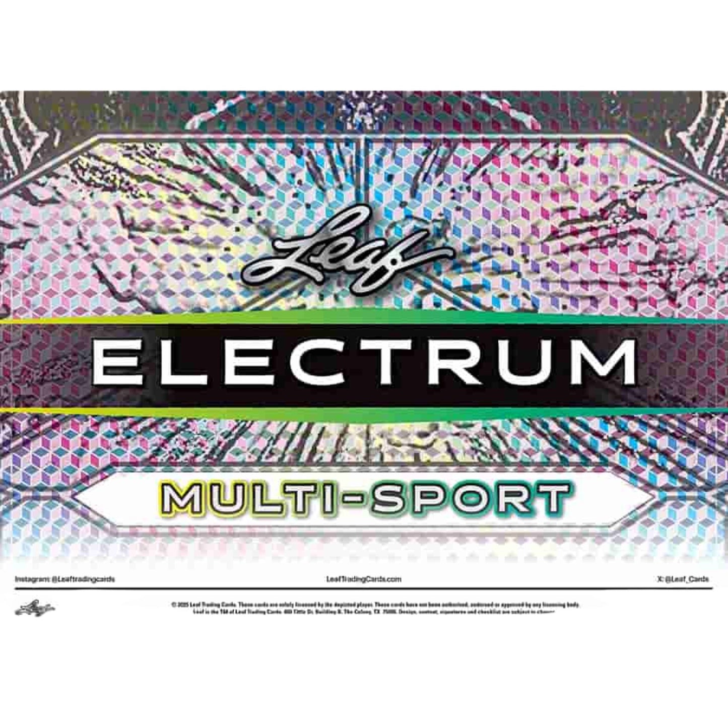 2025 Leaf Electrum Multi - Sport Hobby Box (Presell) - Trading Card Market