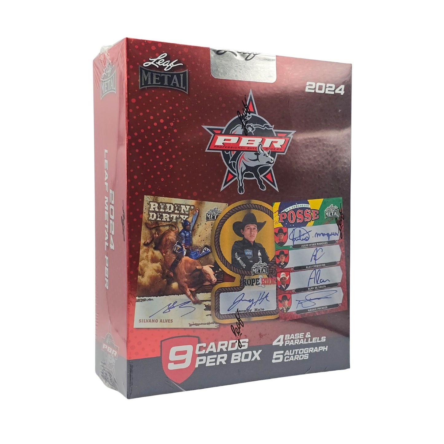 2024 Leaf Metal Professional Bull Riders Hobby Box