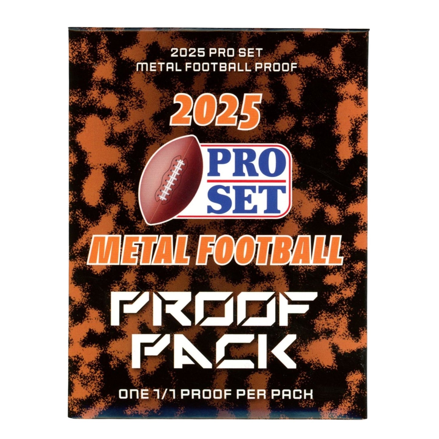 2025 Leaf Pro Set Metal Football 1/1 Proof Pack - Trading Card Market