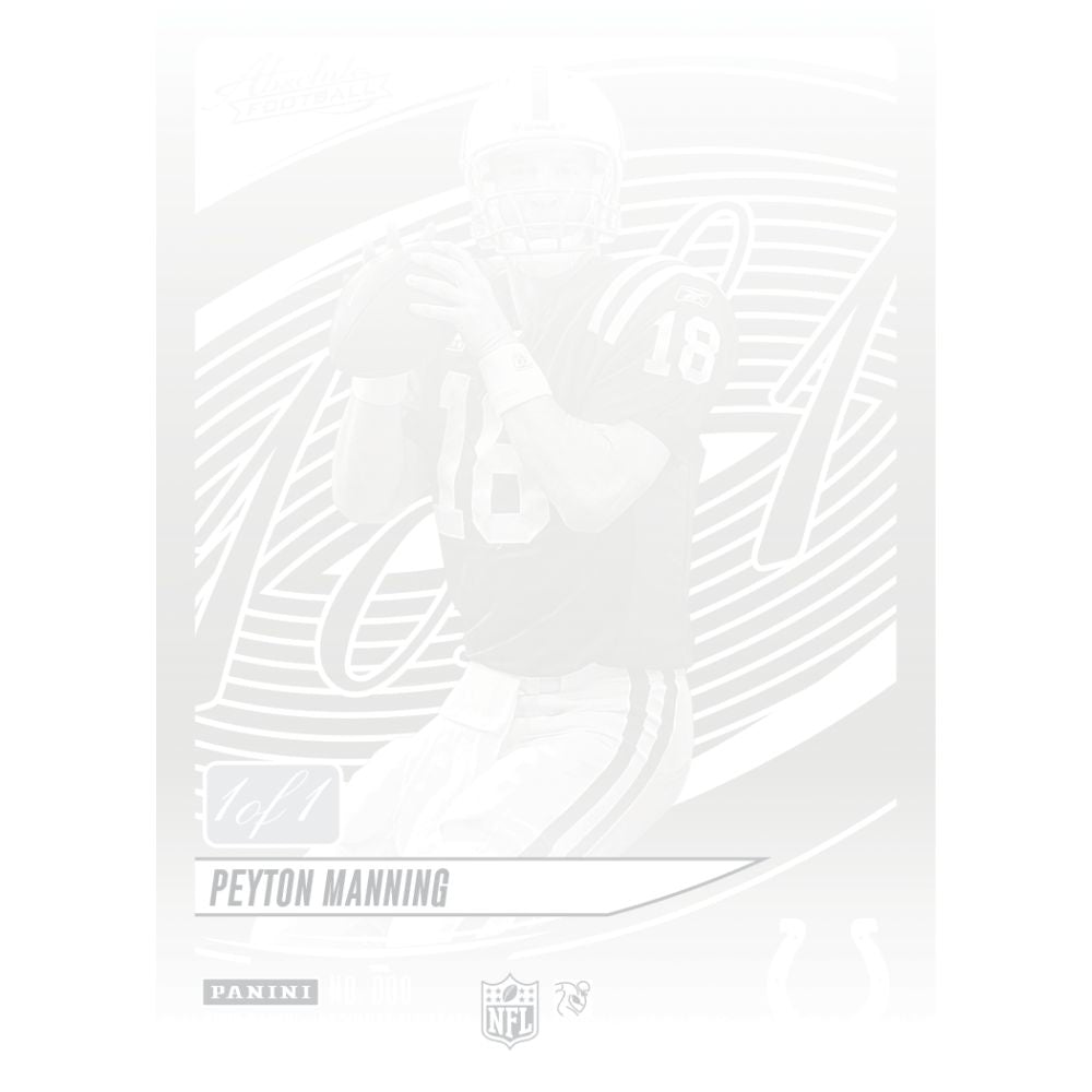 2025 Panini Absolute Football Cards - Peyton Manning - Glass