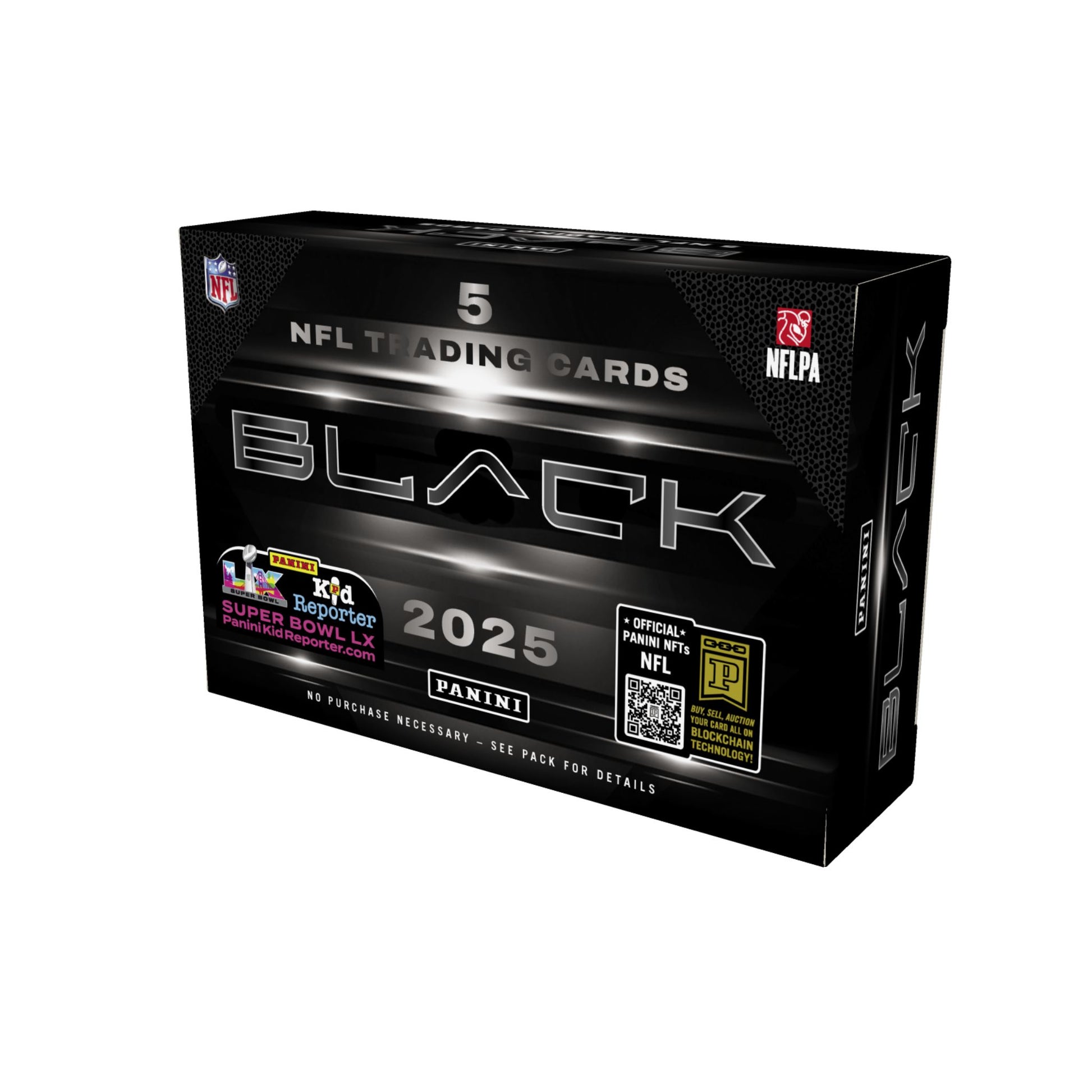 2025 Panini Black Football Hobby Box - Trading Card Market