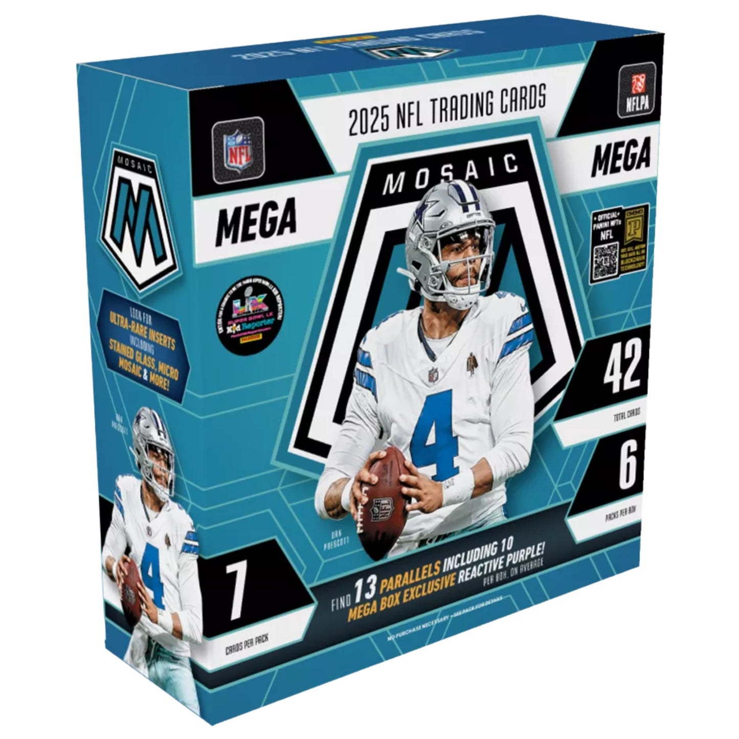2025 Panini Mosaic Football Mega Box - Trading Card Market