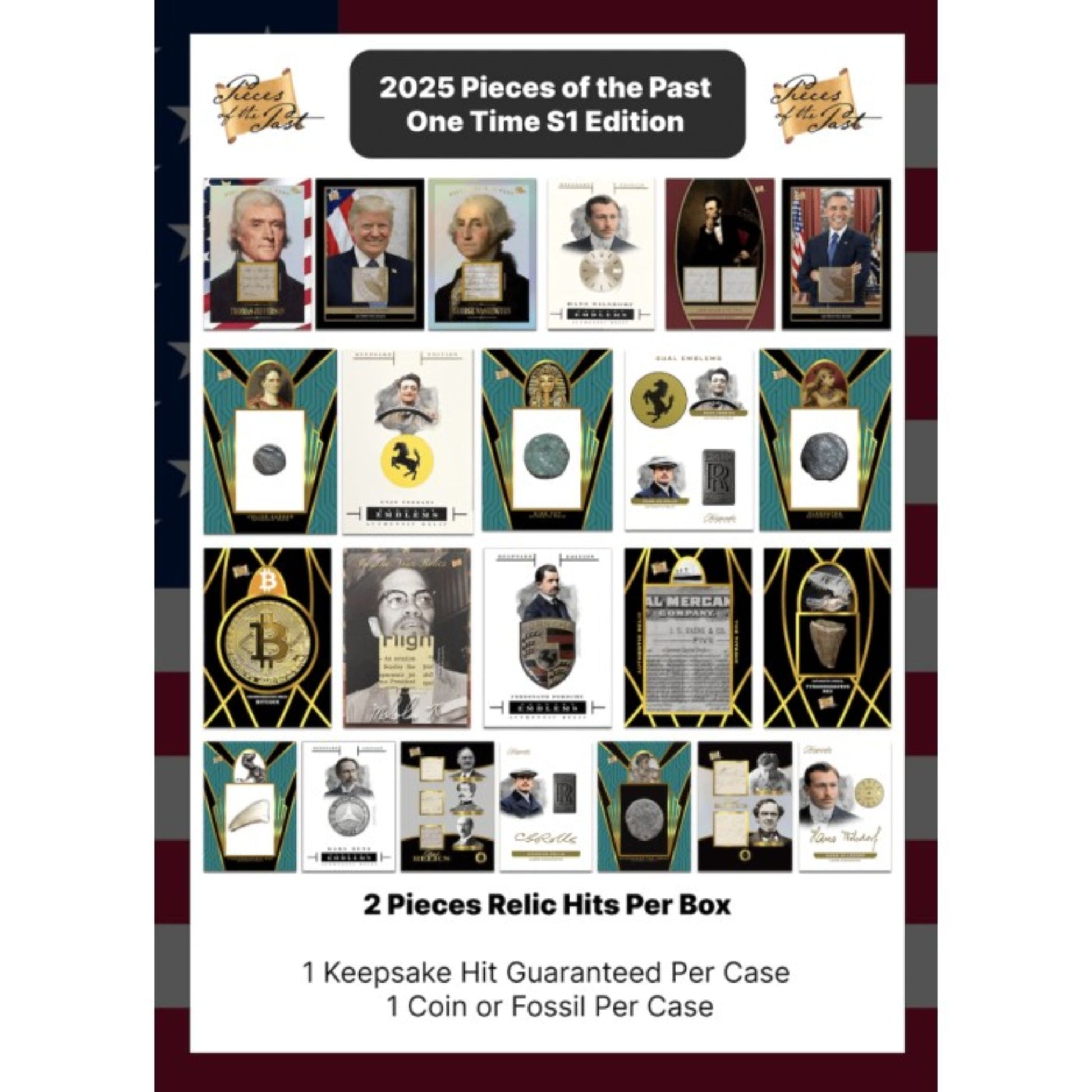 2025 Pieces of the Past One Time Edition Series 1 Box - Trading Card Market
