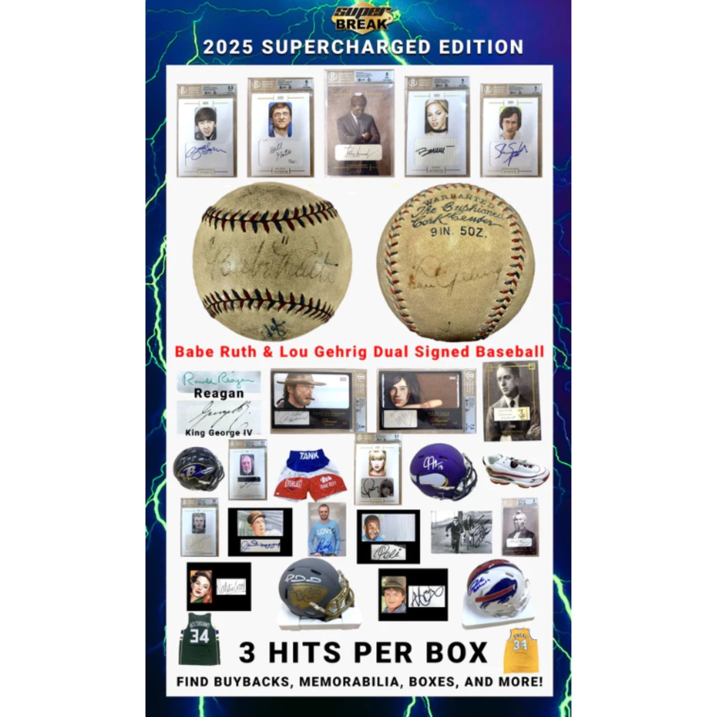 2025 Super Break Supercharged Series 1 Edition Hobby Box - Trading Card Market