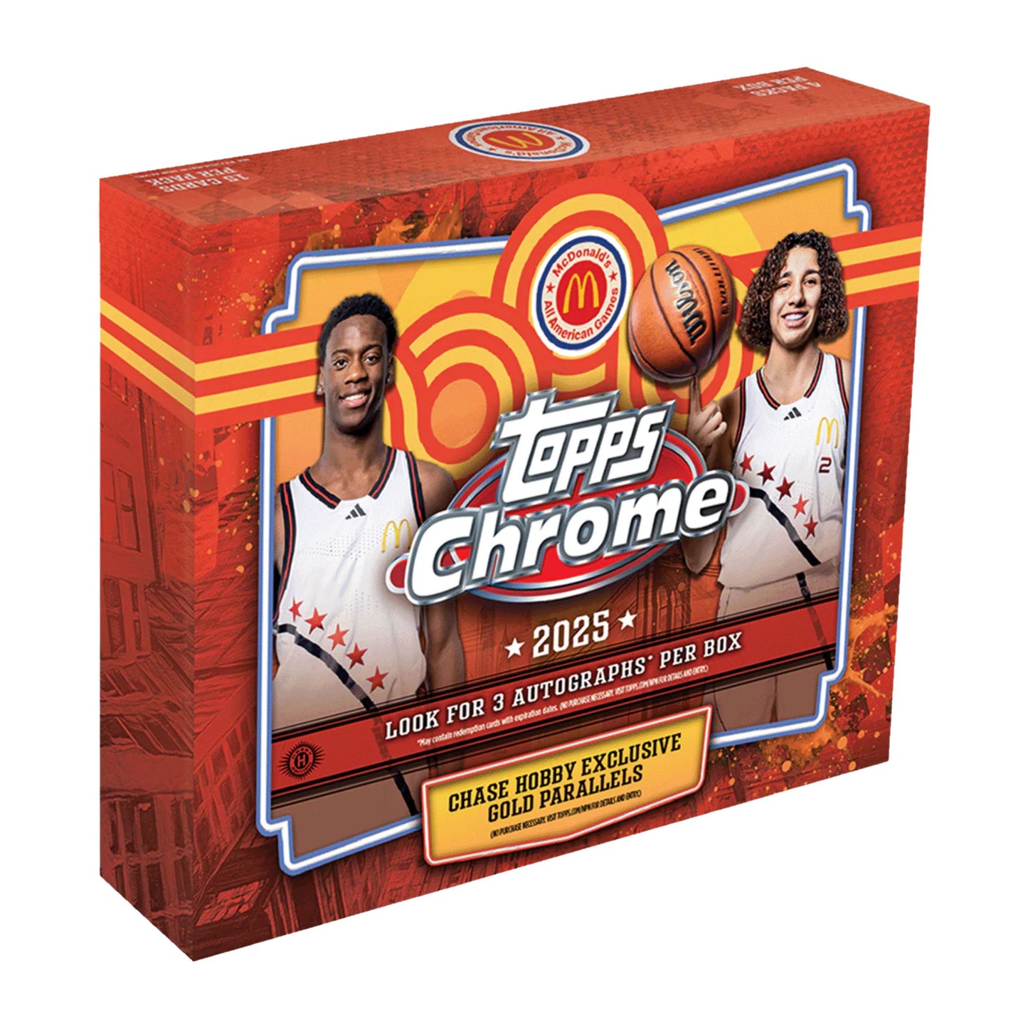2025 Topps Chrome McDonald's All American Basketball Hobby Box - Trading Card Market