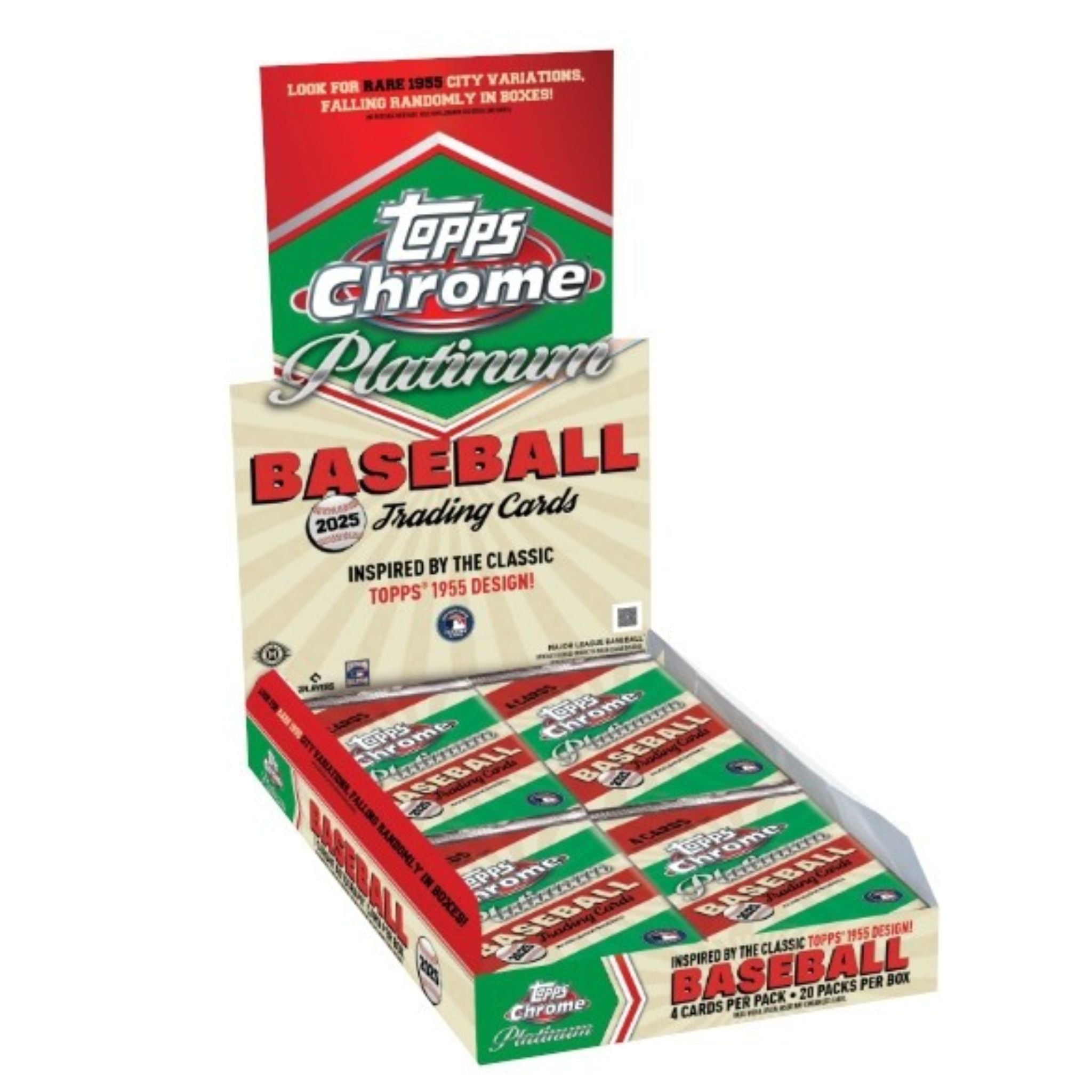 2025 Topps Chrome Platinum Baseball Hobby Box – Trading Card Market
