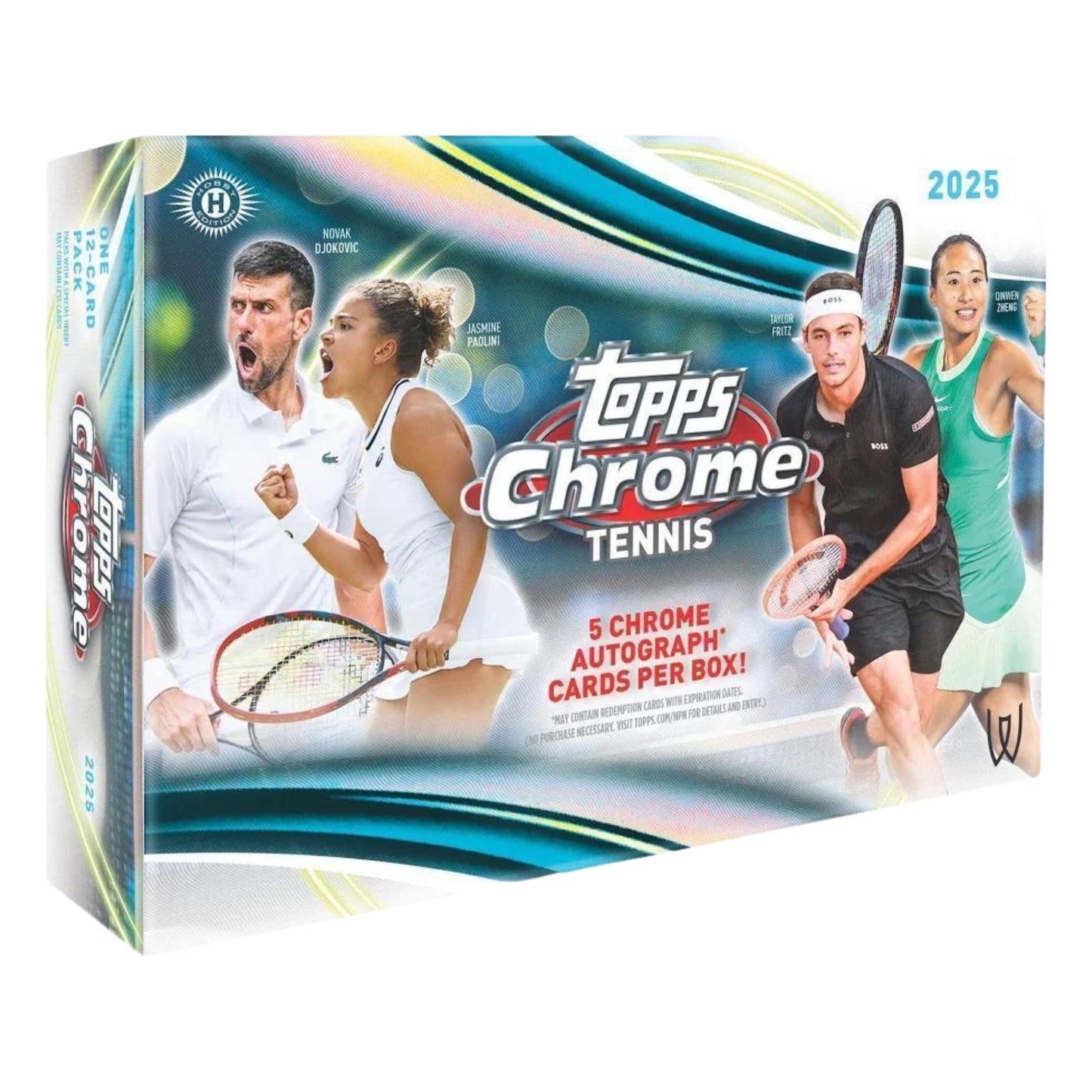 2025 Topps Chrome Tennis Breaker Delight Box - Trading Card Market