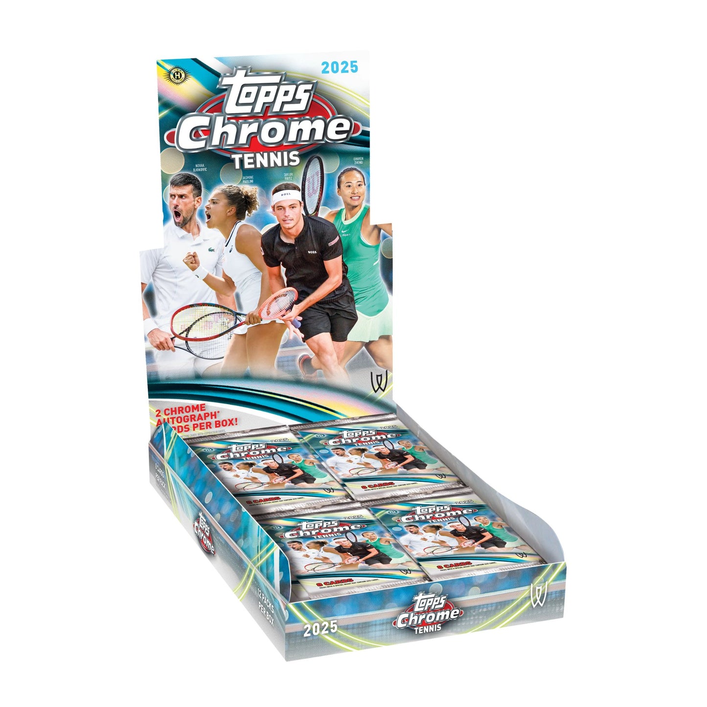2025 Topps Chrome Tennis Hobby Box - Trading Card Market