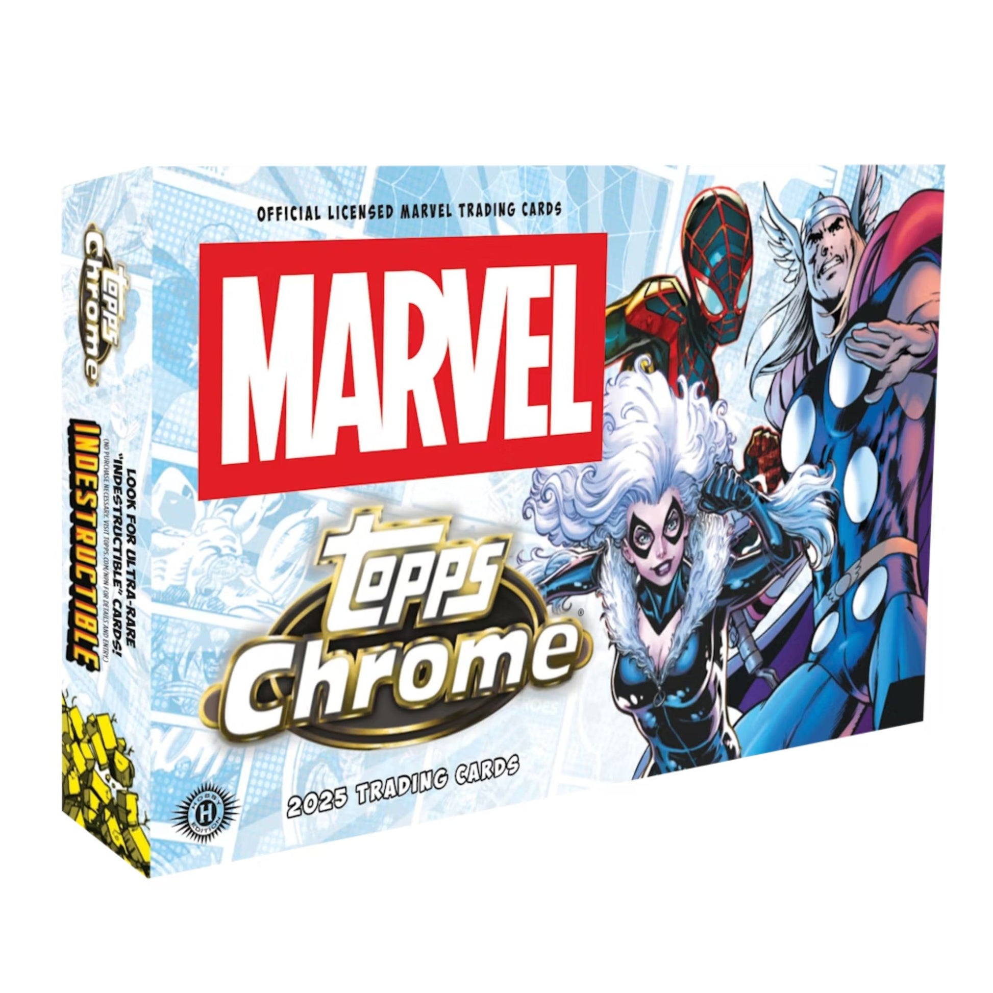 2025 Topps Marvel Comics Chrome Hobby Box - Trading Card Market