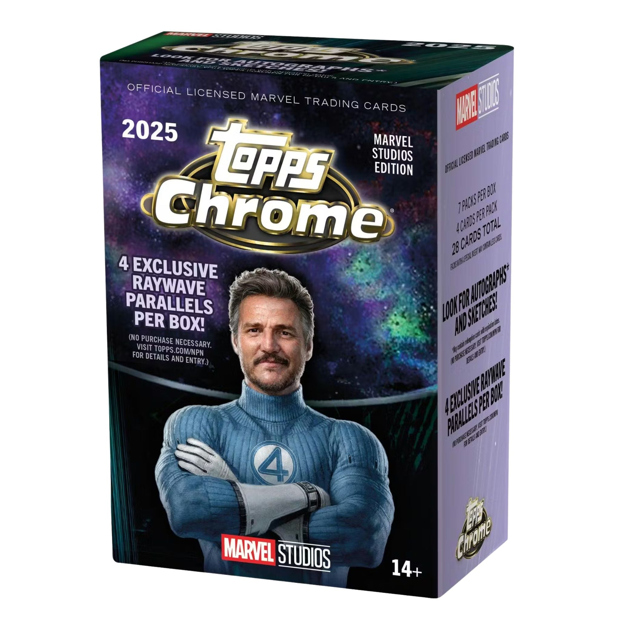 2025 Topps Chrome Marvel Studios Blaster Box – Trading Card Market