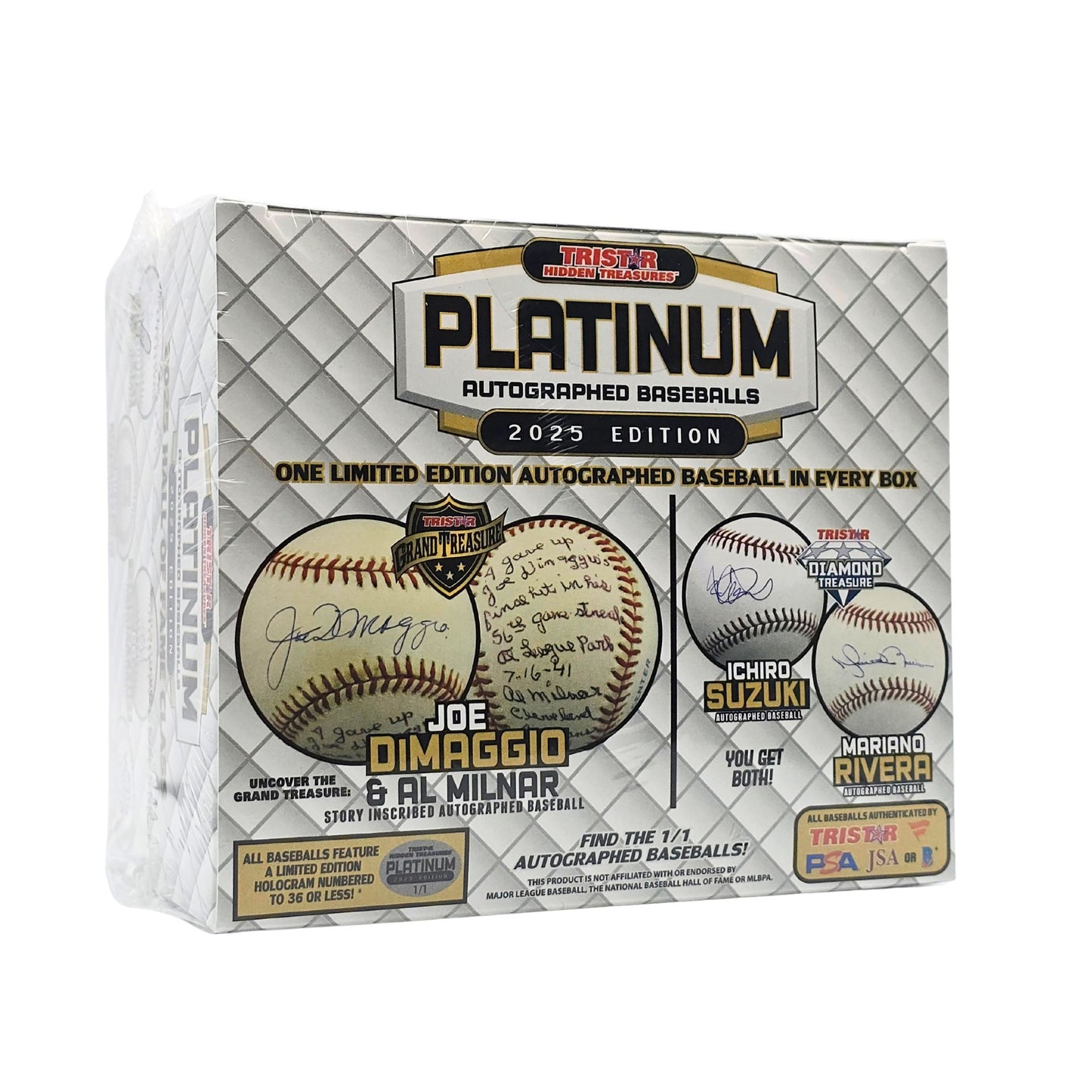2025 Tristar Hidden Treasures Autographed Baseball Platinum Edition Box - Trading Card Market