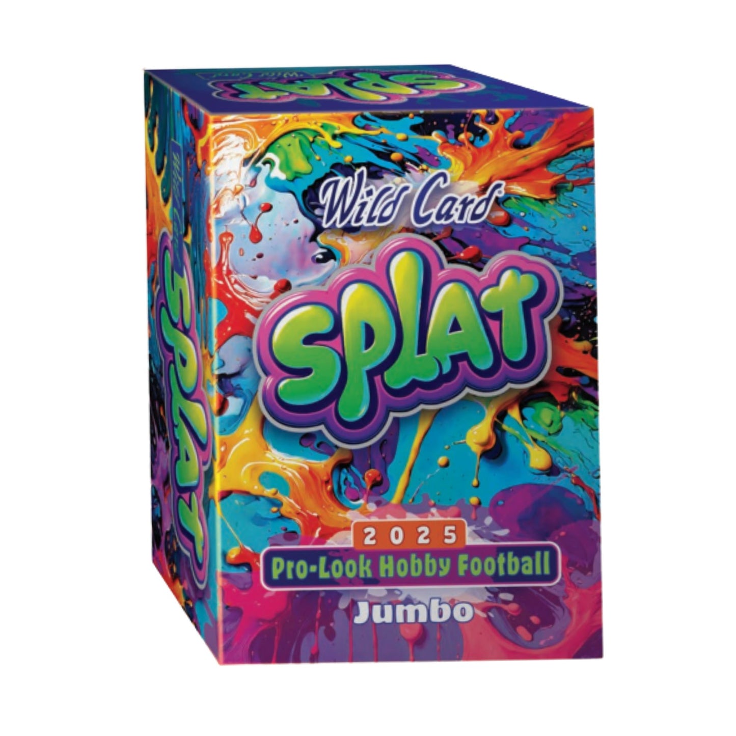 2025 Wild Card Splat Football Hobby Jumbo Box - Trading Card Market