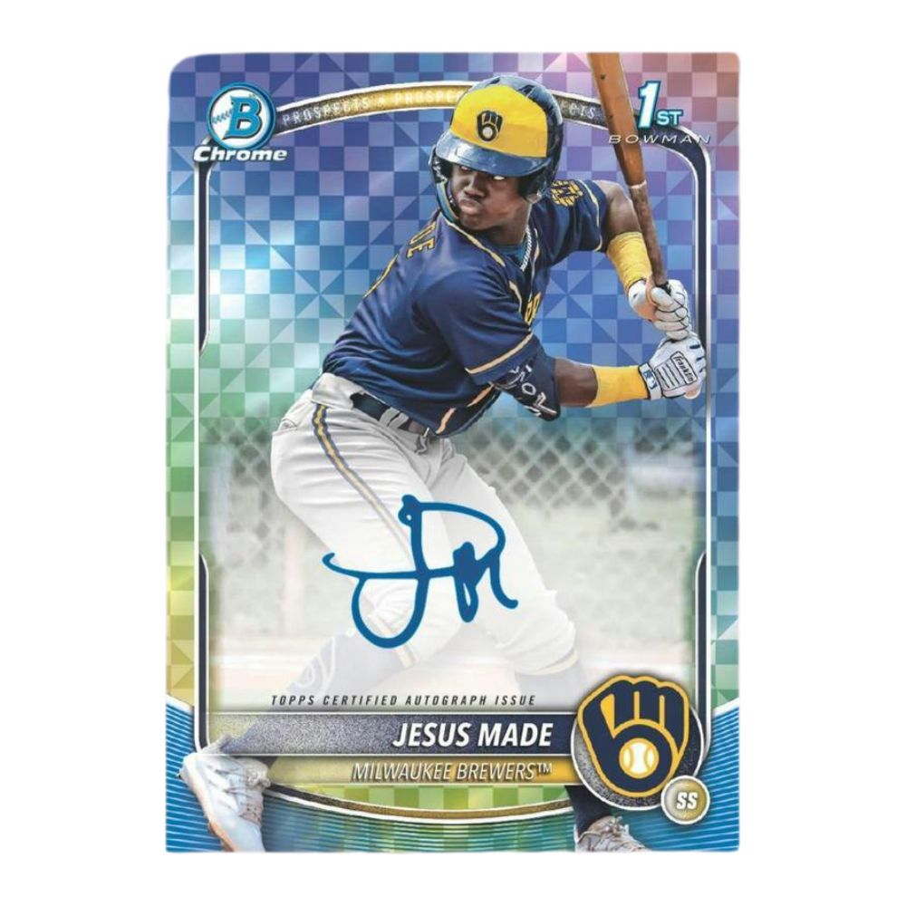 2025 Bowman Baseball Cards - Jesus Made