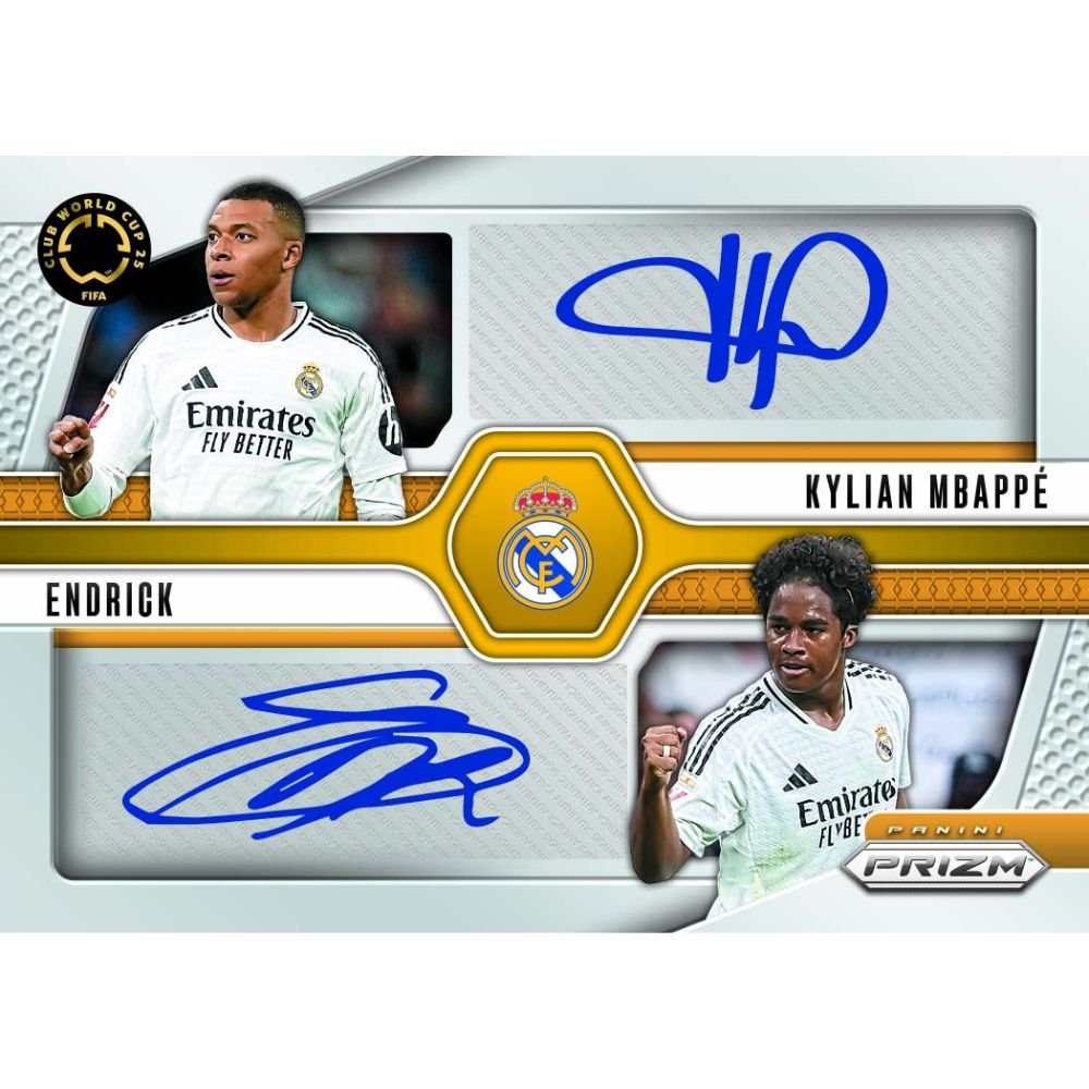 2025 Panini Prizm FIFA Club World Cup Soccer Hobby Box (Presell) - Trading Card Market