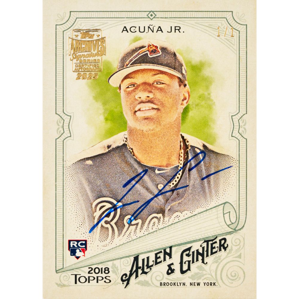 2025 Topps Archives Signature Series Active Players Edition Baseball Hobby Box - Trading Card Market