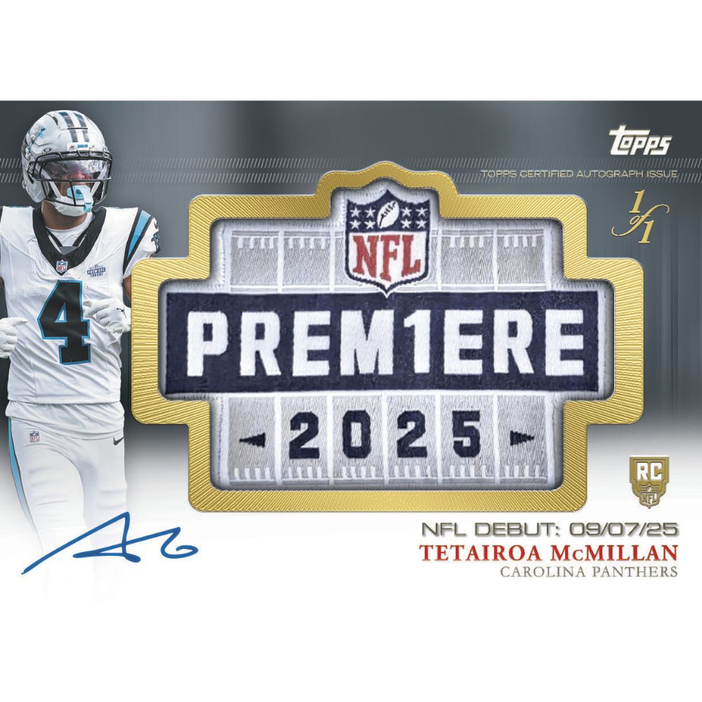 2025 Topps Chrome Football Hobby Pack - Trading Card Market