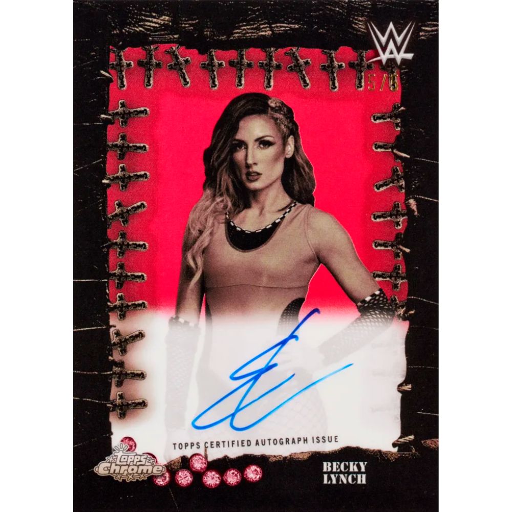 2025 Topps Chrome WWE X Cactus Jack Hobby Box - Trading Card Market