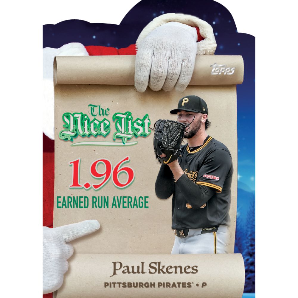 2025 Topps Holiday Baseball Advent Calendar - Trading Card Market