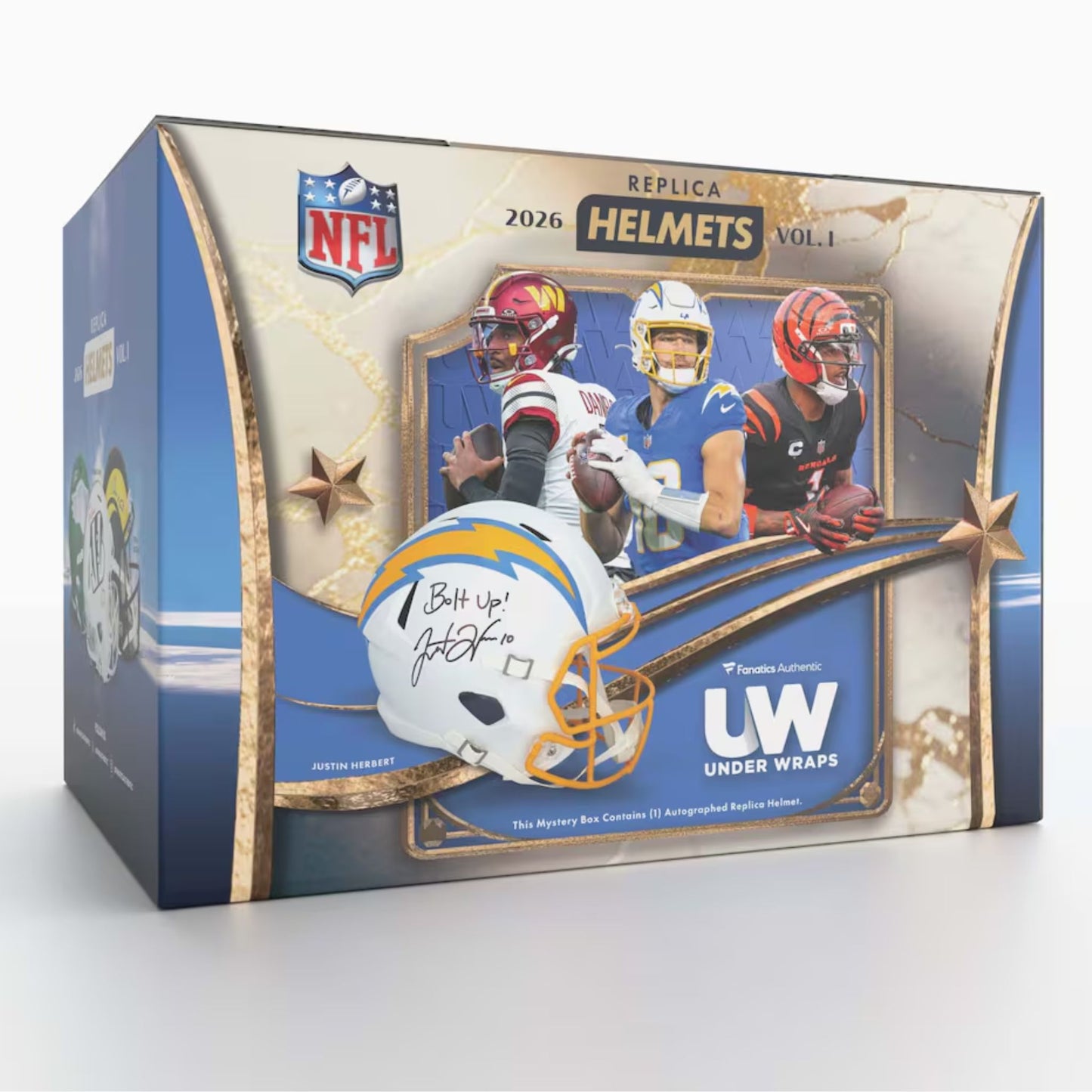 2026 Fanatics Under Wraps Replica NFL Helmet Volume I - Trading Card Market