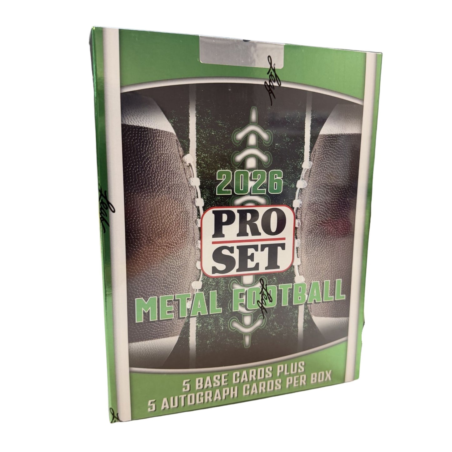 2026 Leaf Pro Set Metal Football Hobby Box - Trading Card Market