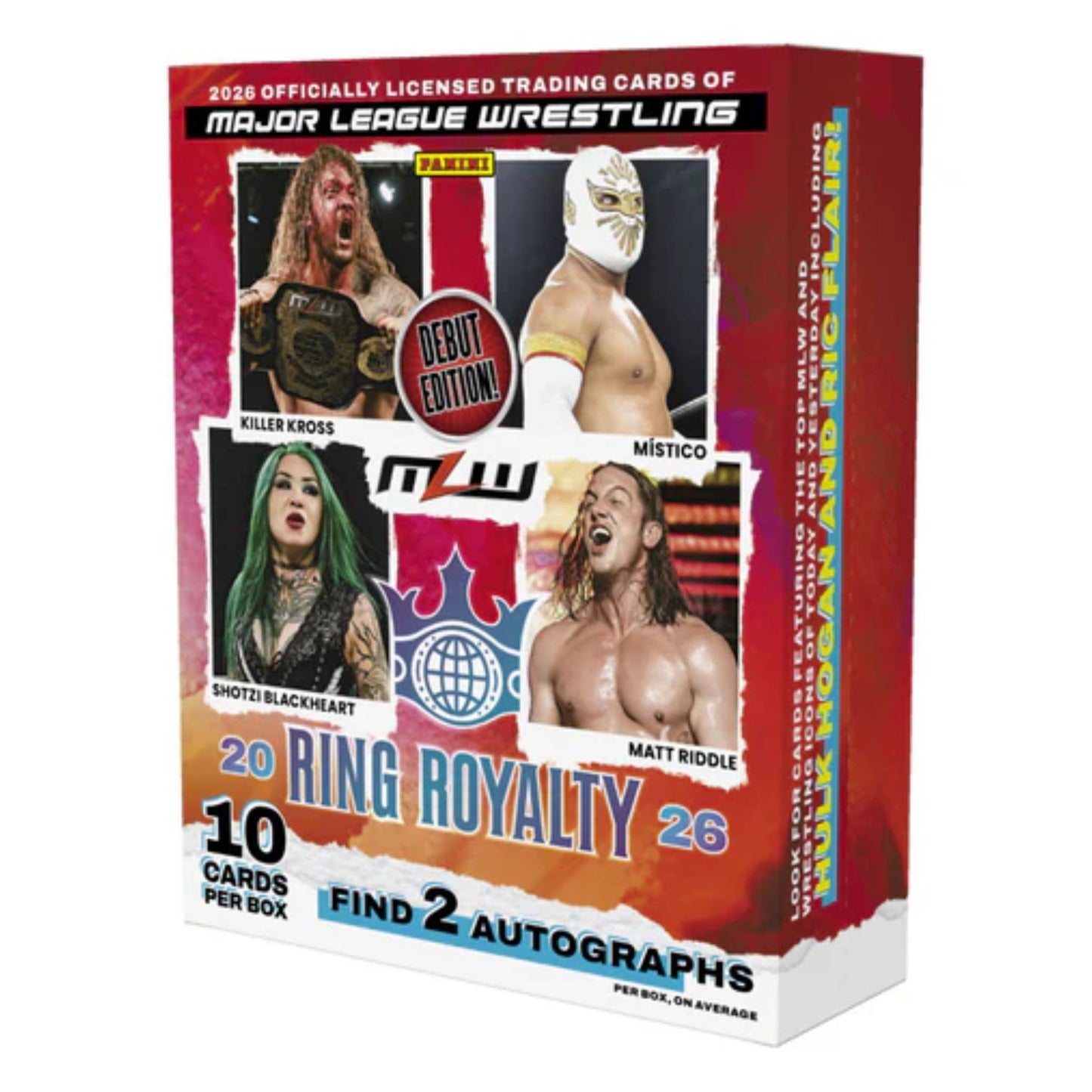2026 Panini Ring Royalty Major League Wrestling Hobby Box - Trading Card Market