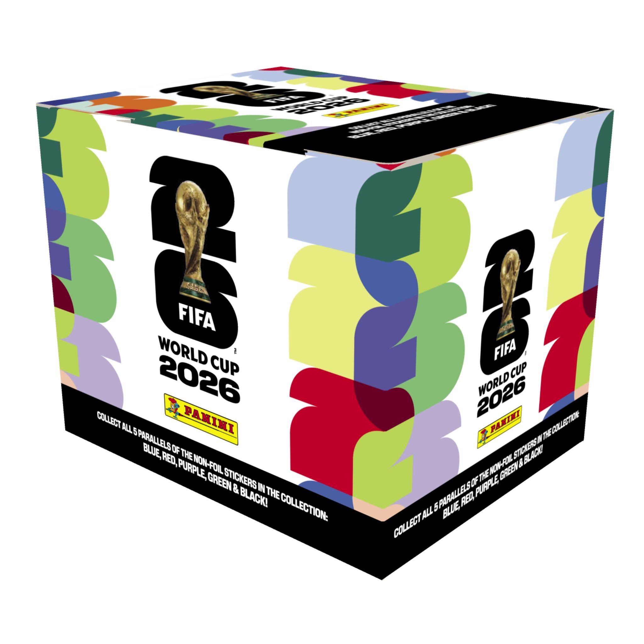 2026 Panini World Cup Soccer Stickers 50ct Box – Trading Card Market