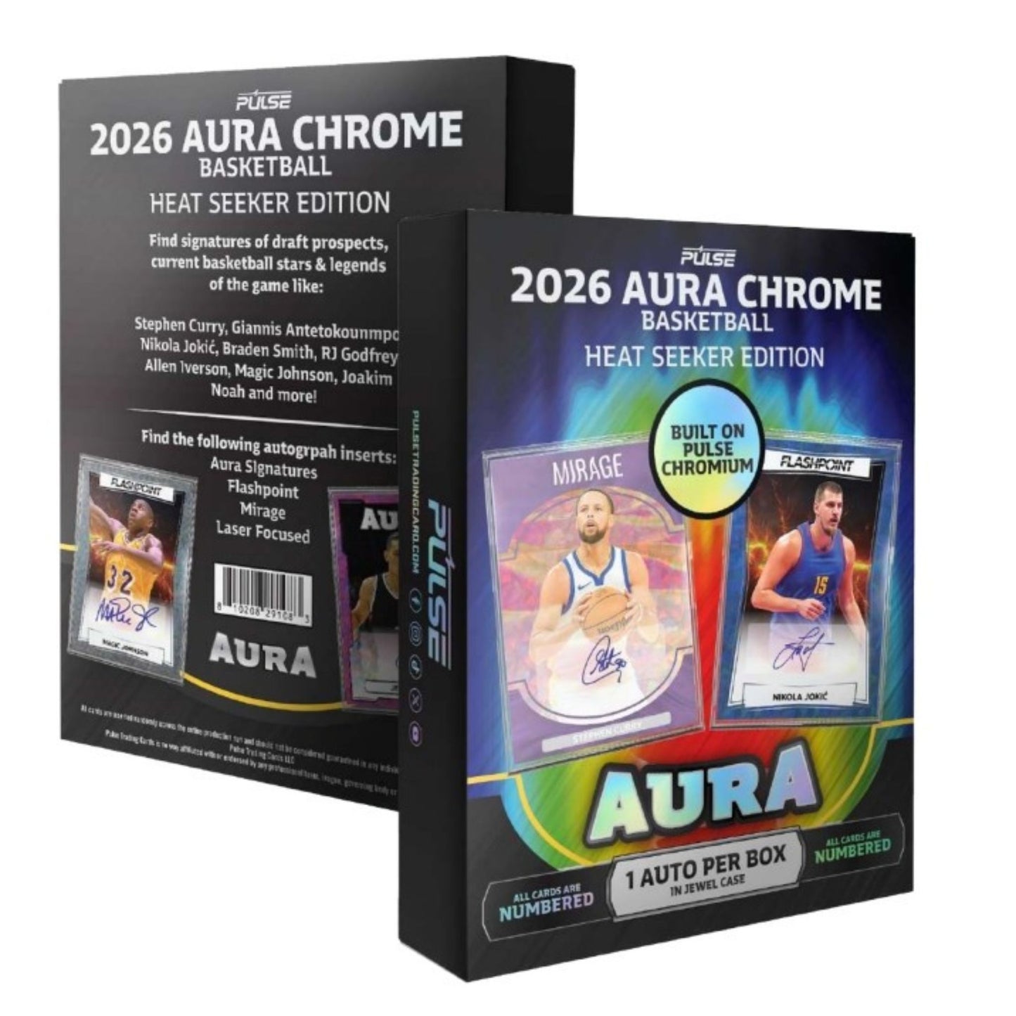 2026 Pulse Aura Chrome Basketball Heat Seeker Box (Presell) - Trading Card Market