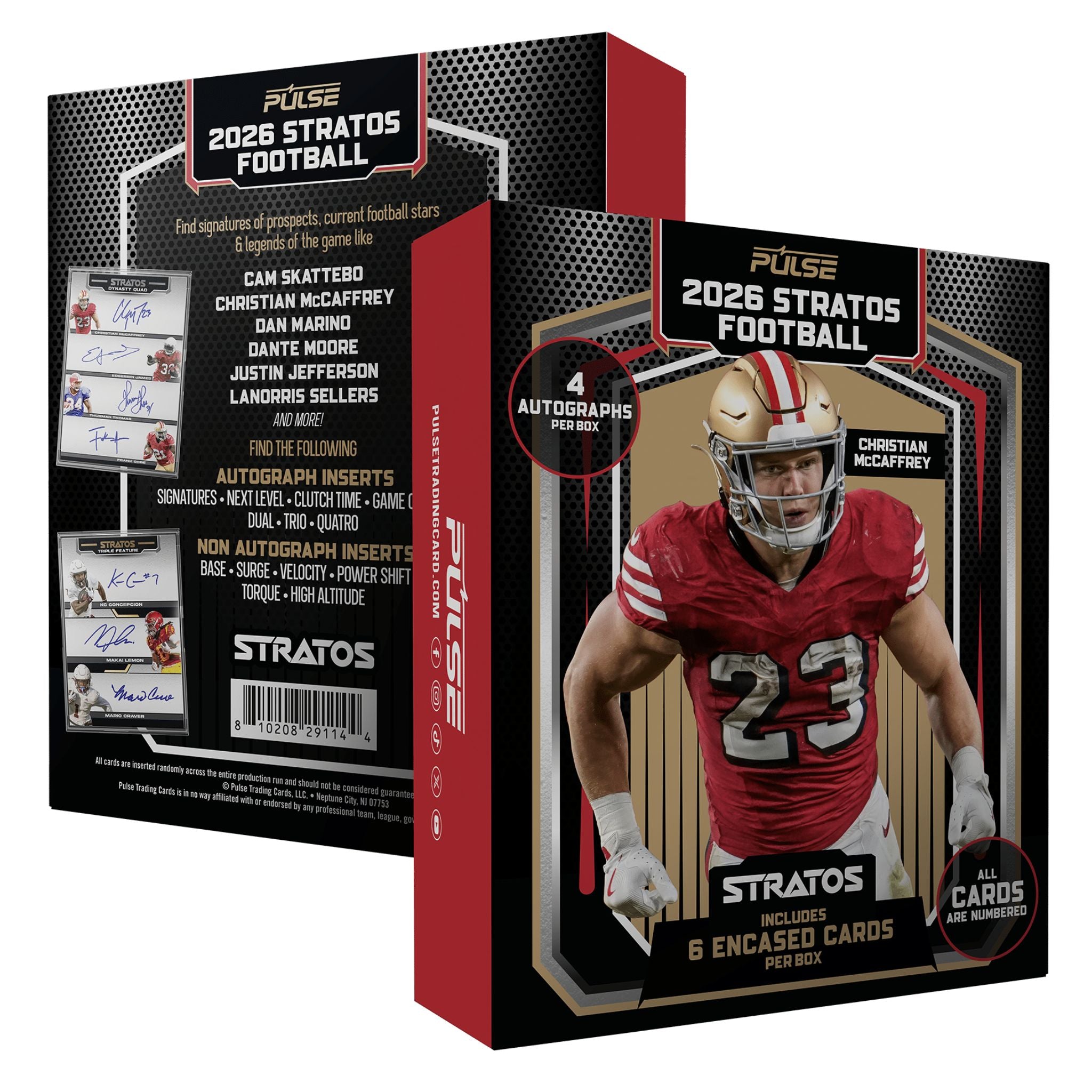 2026 Pulse Stratos Football Hobby Box (Presell) – Trading Card Market