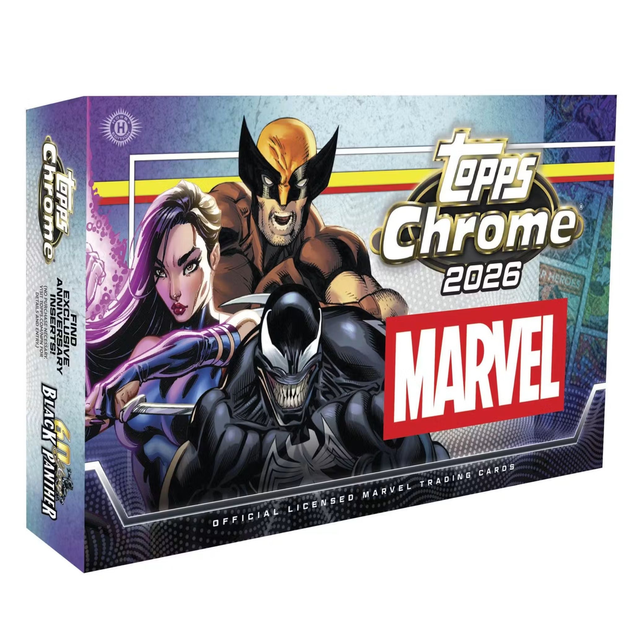 2026 Topps Chrome Marvel Comics Hobby Box – Trading Card Market