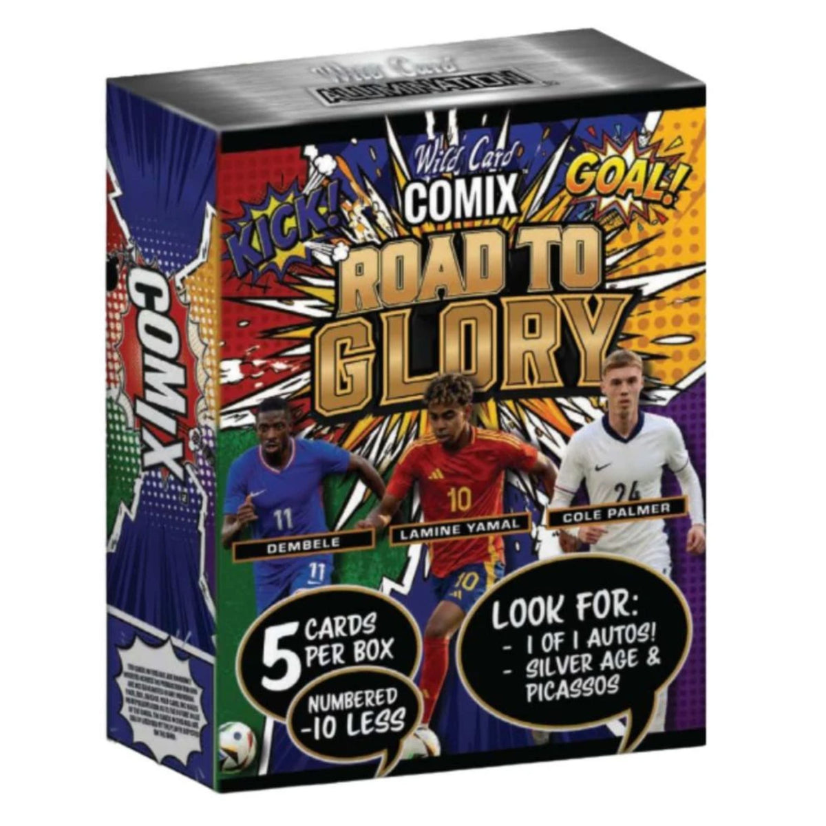 2026 Wild Card Comix Road To Glory Soccer Hobby Box - Trading Card Market