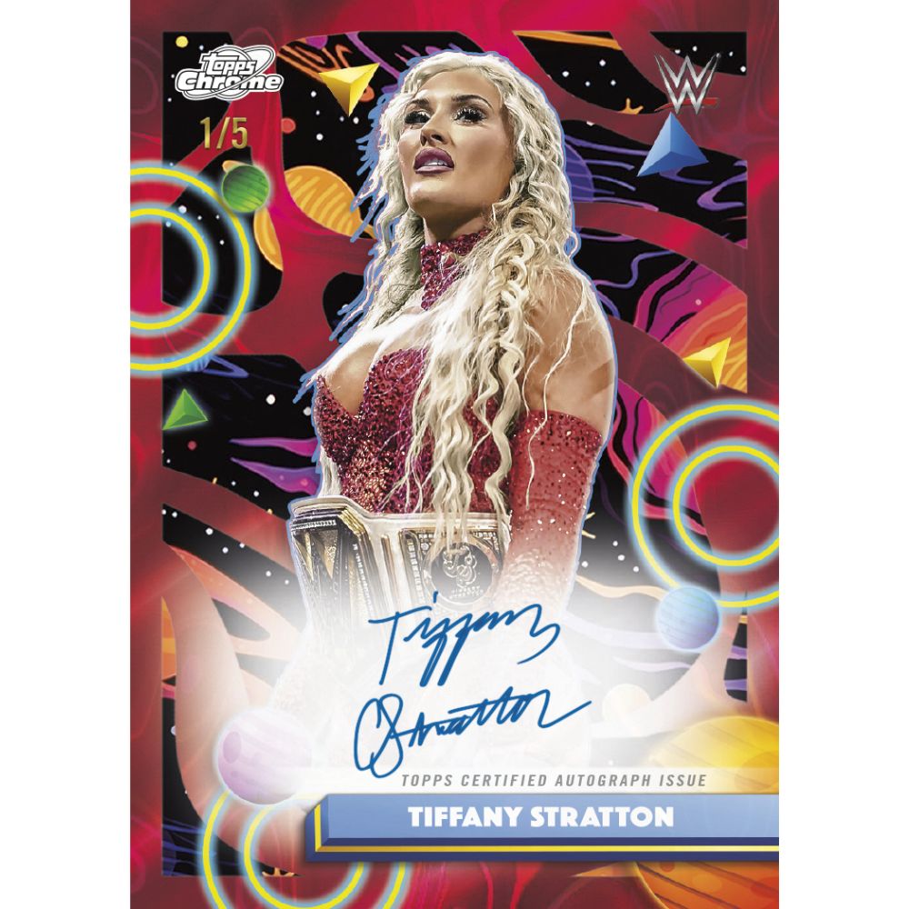 2026 Topps Chrome Cosmic WWE Hobby Box - Trading Card Market