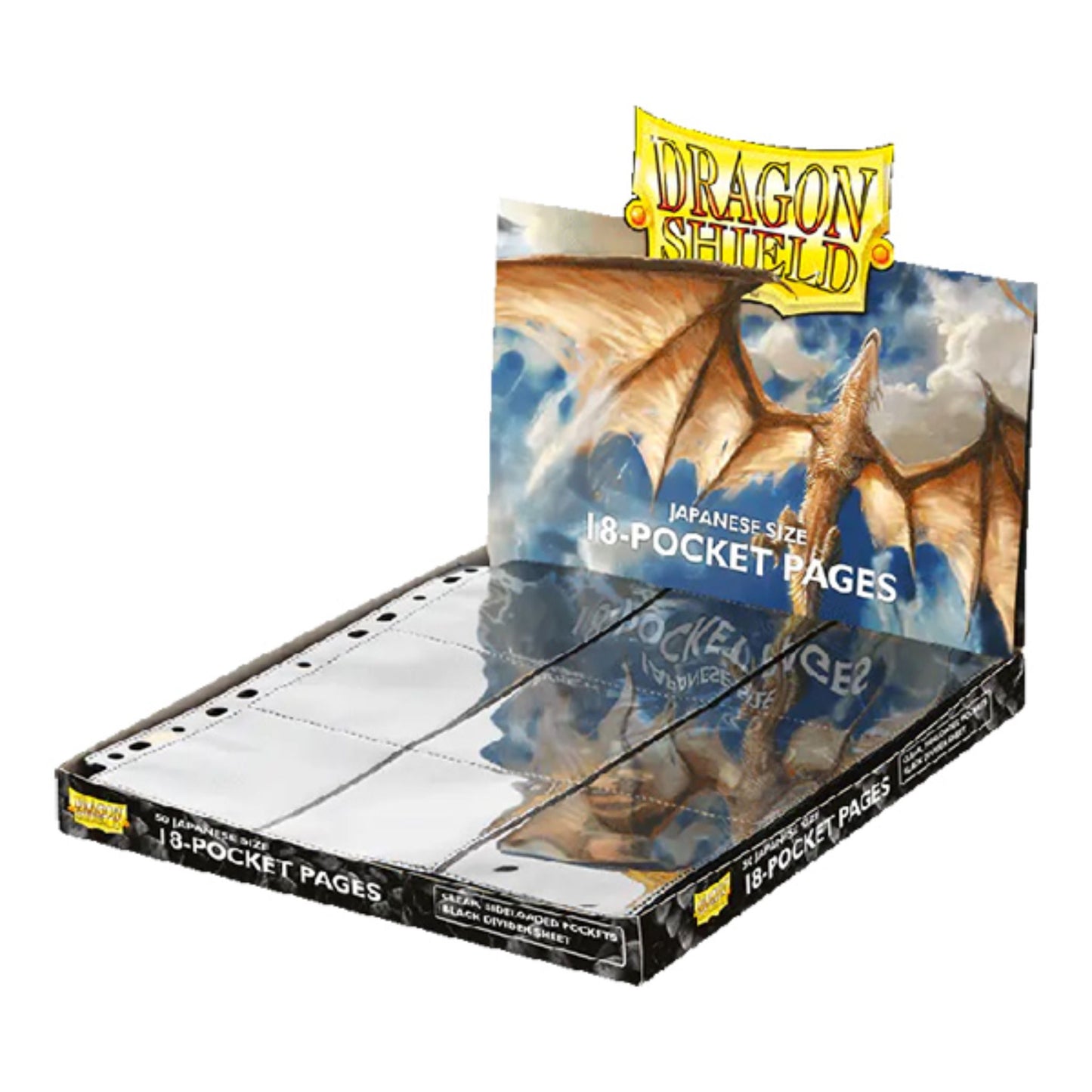 Dragon Shield 18 Pocket Japanese Size Pages - Trading Card Market