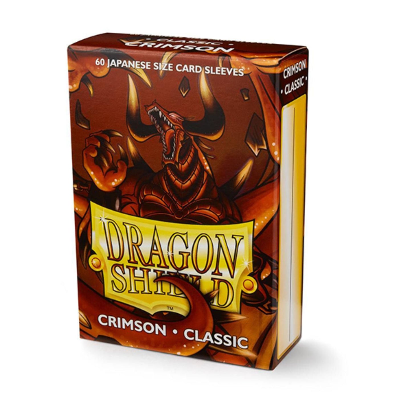 Dragon Shield Sleeves Japanese Classic Crimson - Trading Card Market