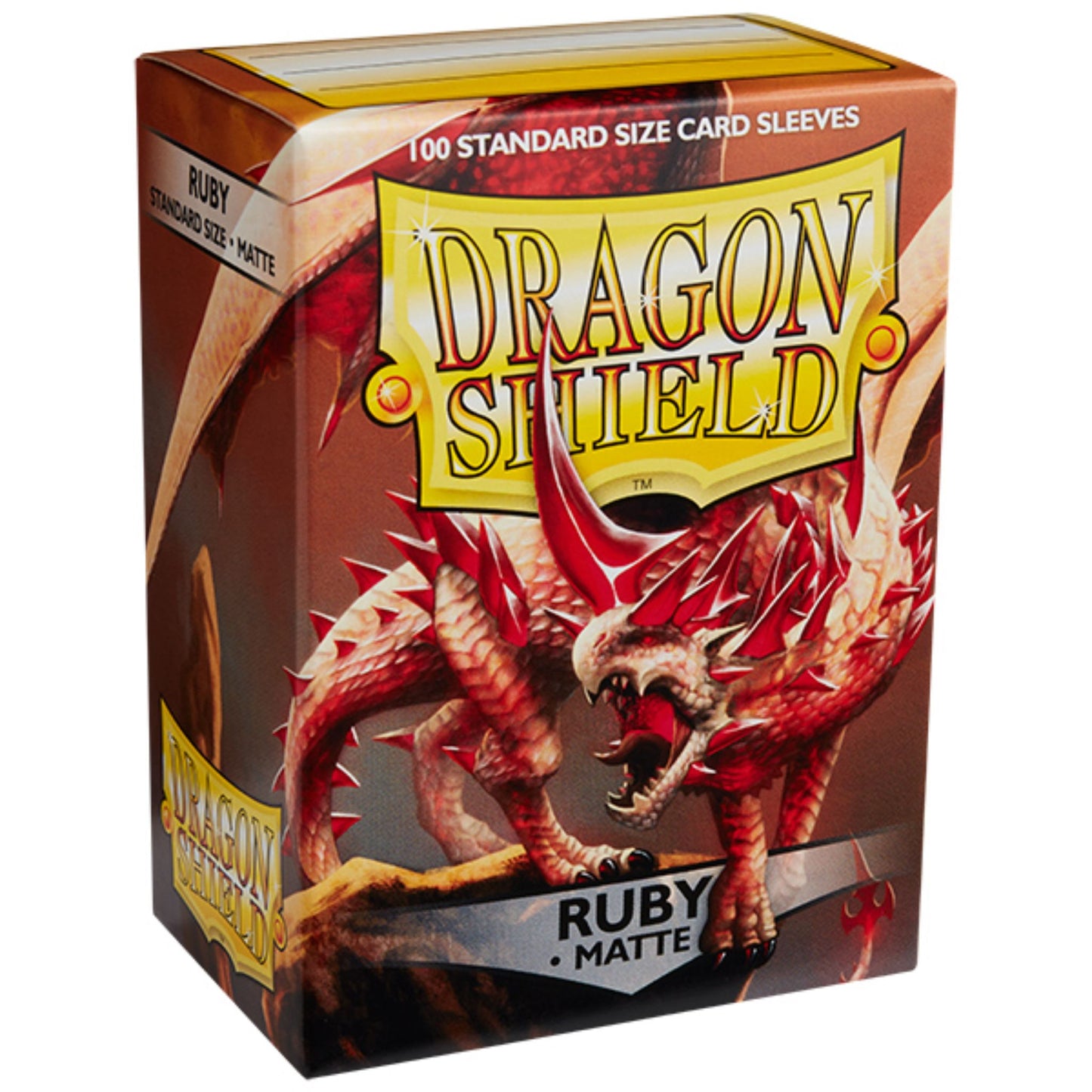 Dragon Shield Sleeves Standard Matte Ruby - Trading Card Market