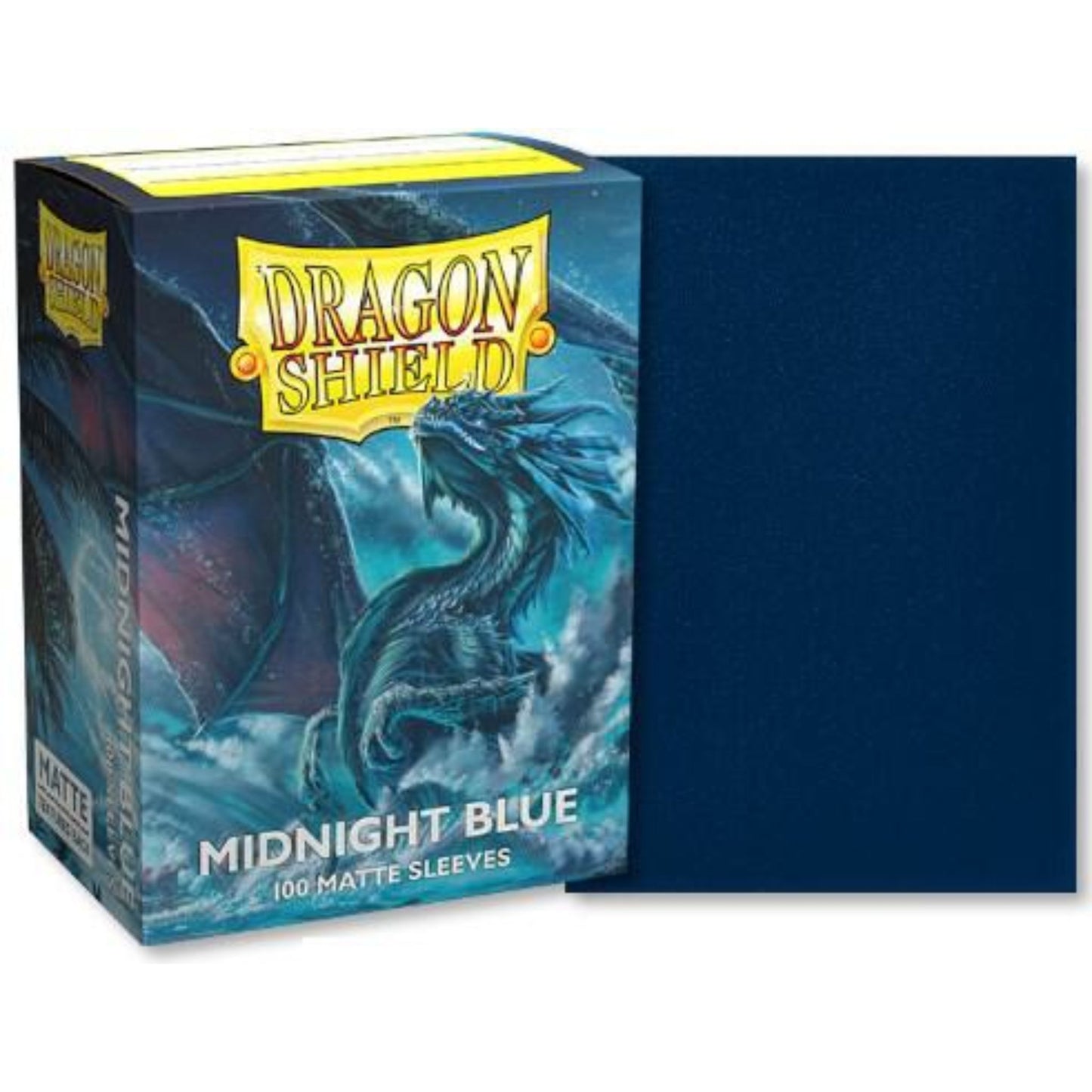 Dragon Shield Sleeves Standard Matte Midnight Blue - Trading Card Market
