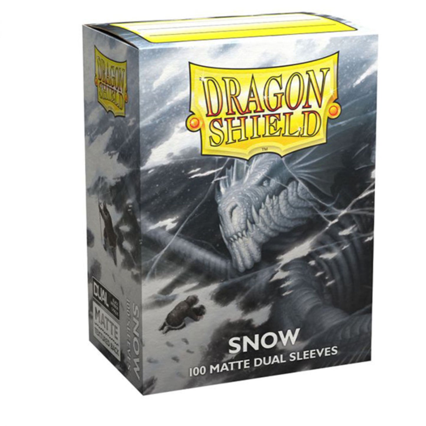 Dragon Shield Sleeves Standard Dual Matte Snow - Trading Card Market