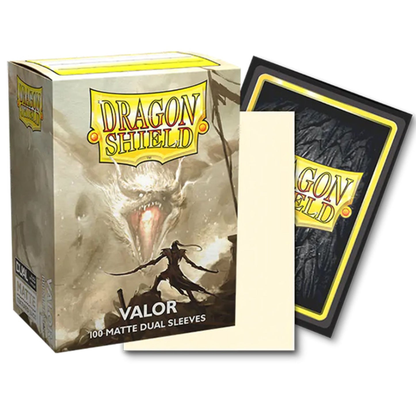 Dragon Shield Sleeves Standard Dual Matte Valor - Trading Card Market