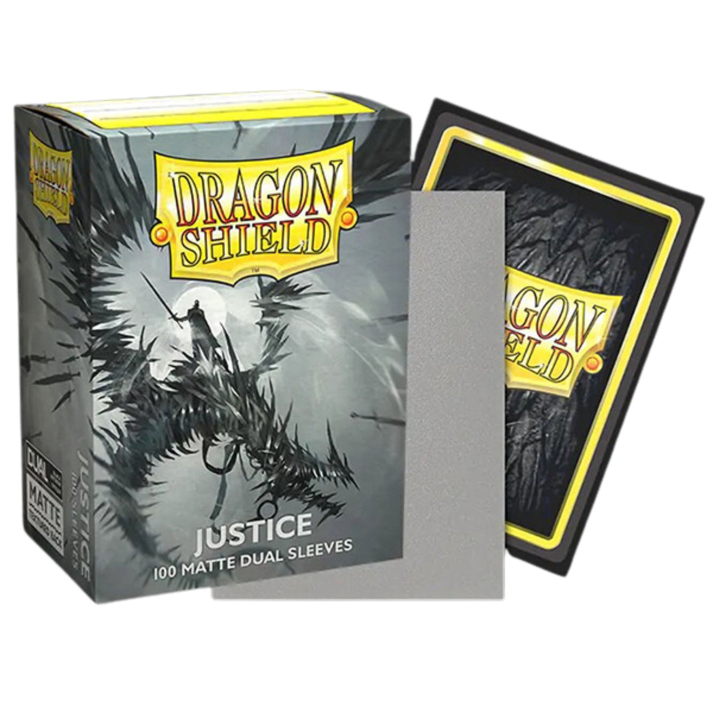 Dragon Shield Sleeves Standard Dual Matte Justice - Trading Card Market
